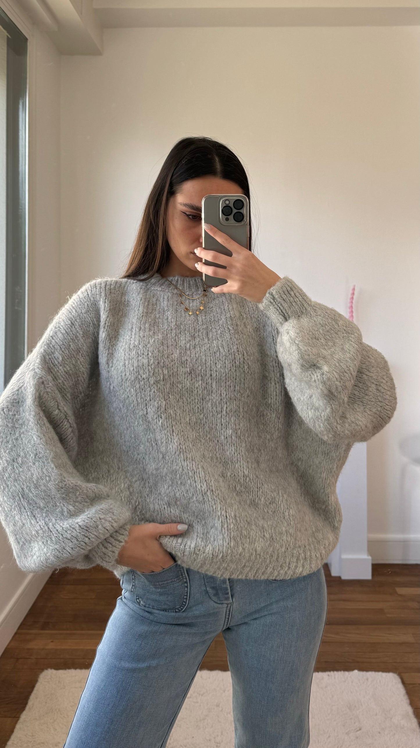 Pull MACHA Gris 🇮🇹