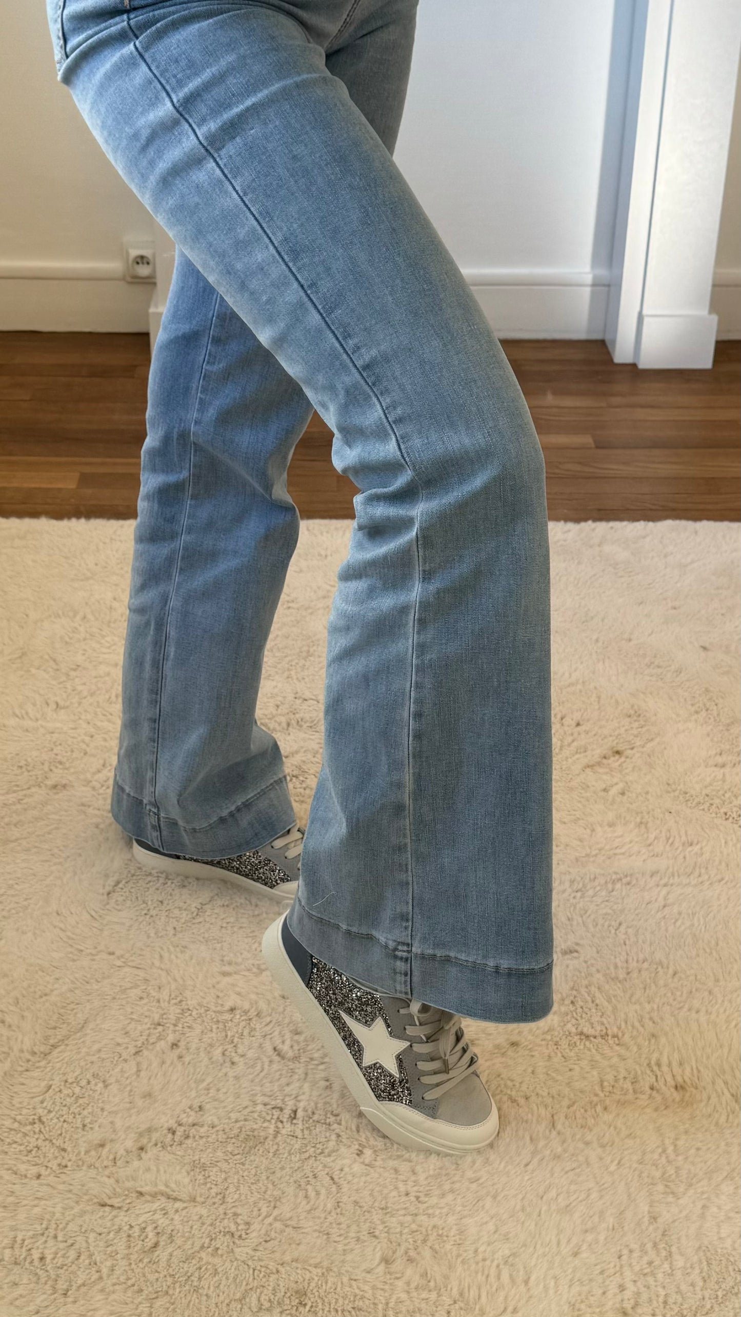 Jean GIRLFRIEND Bleu Clair