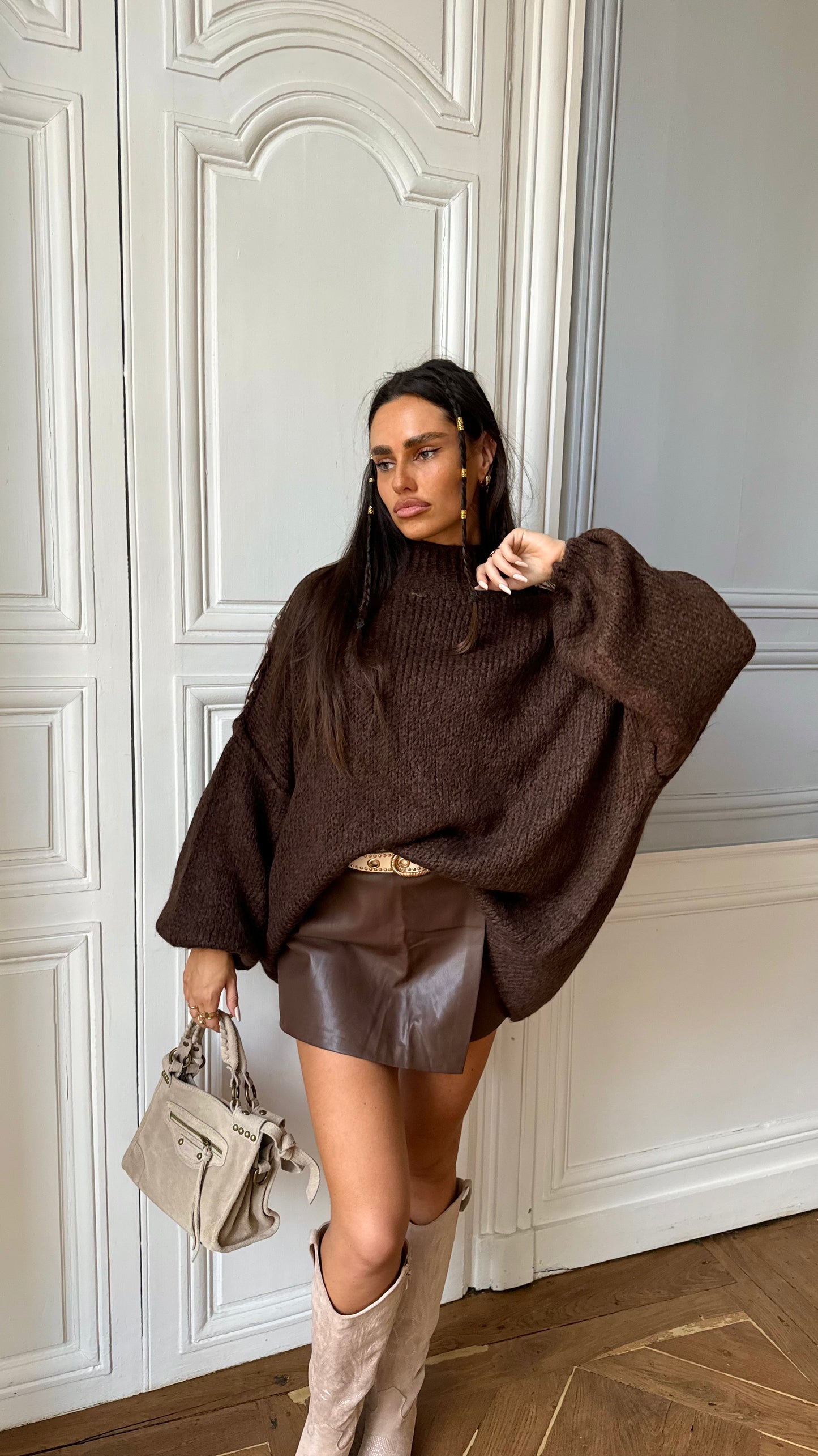 Pull MALMÖ Chocolat 🇮🇹