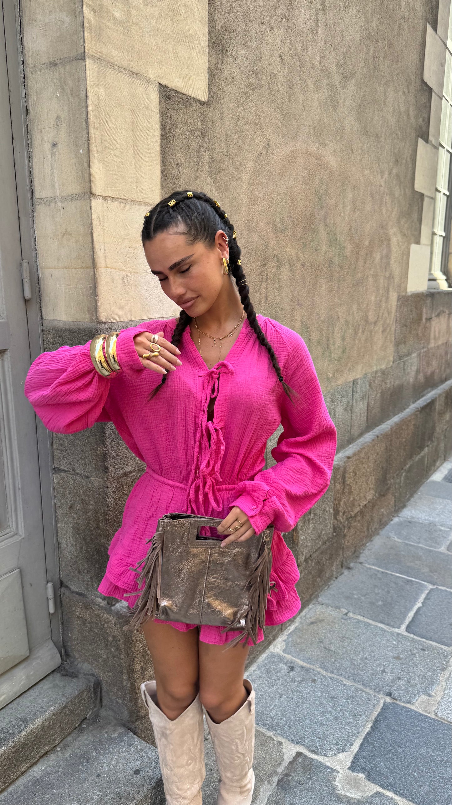 Combishort NORA Fuchsia 🇮🇹