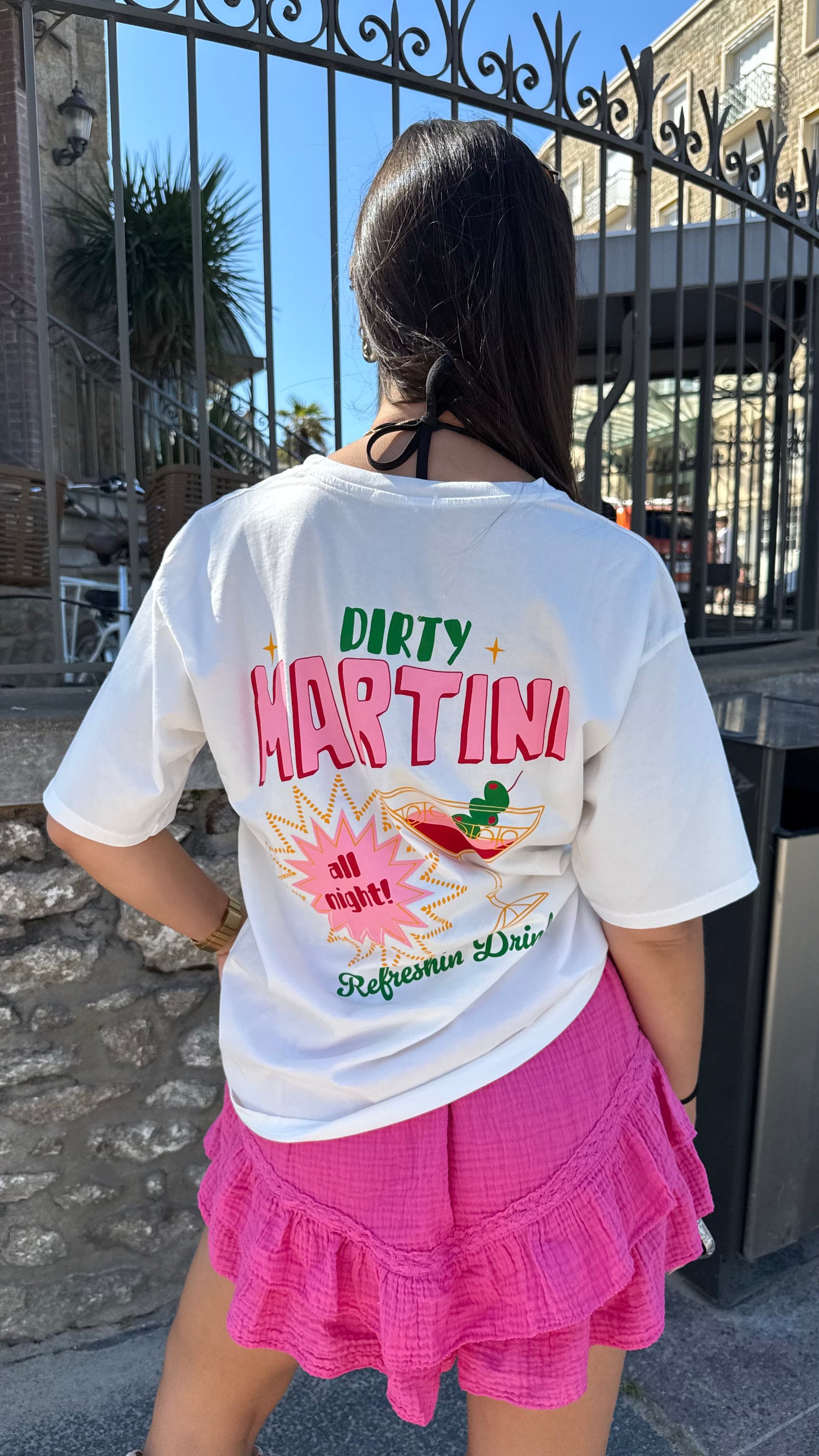 T-shirt MARTINI Blanc 🇮🇹