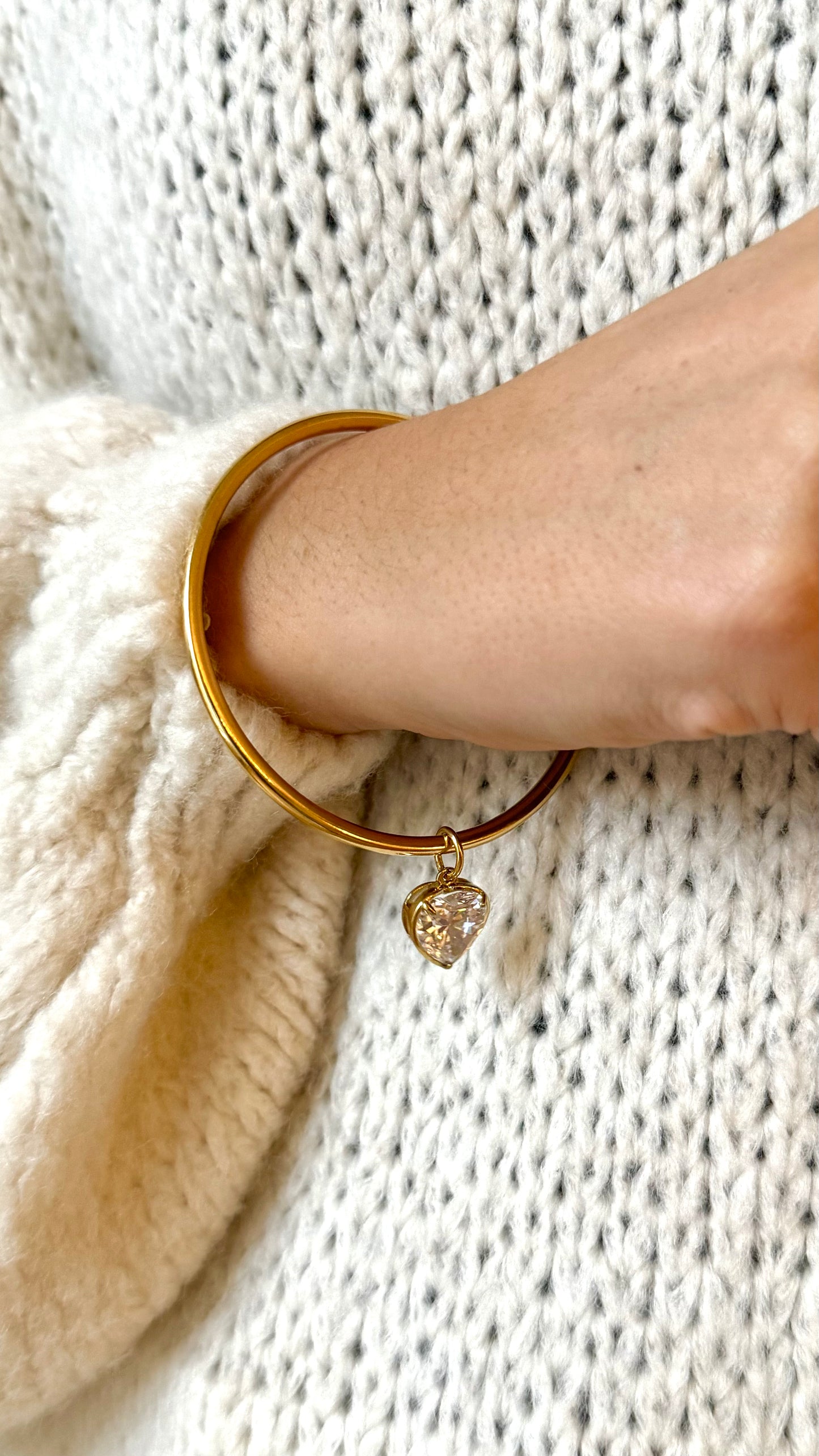 Bracelet HEART Doré