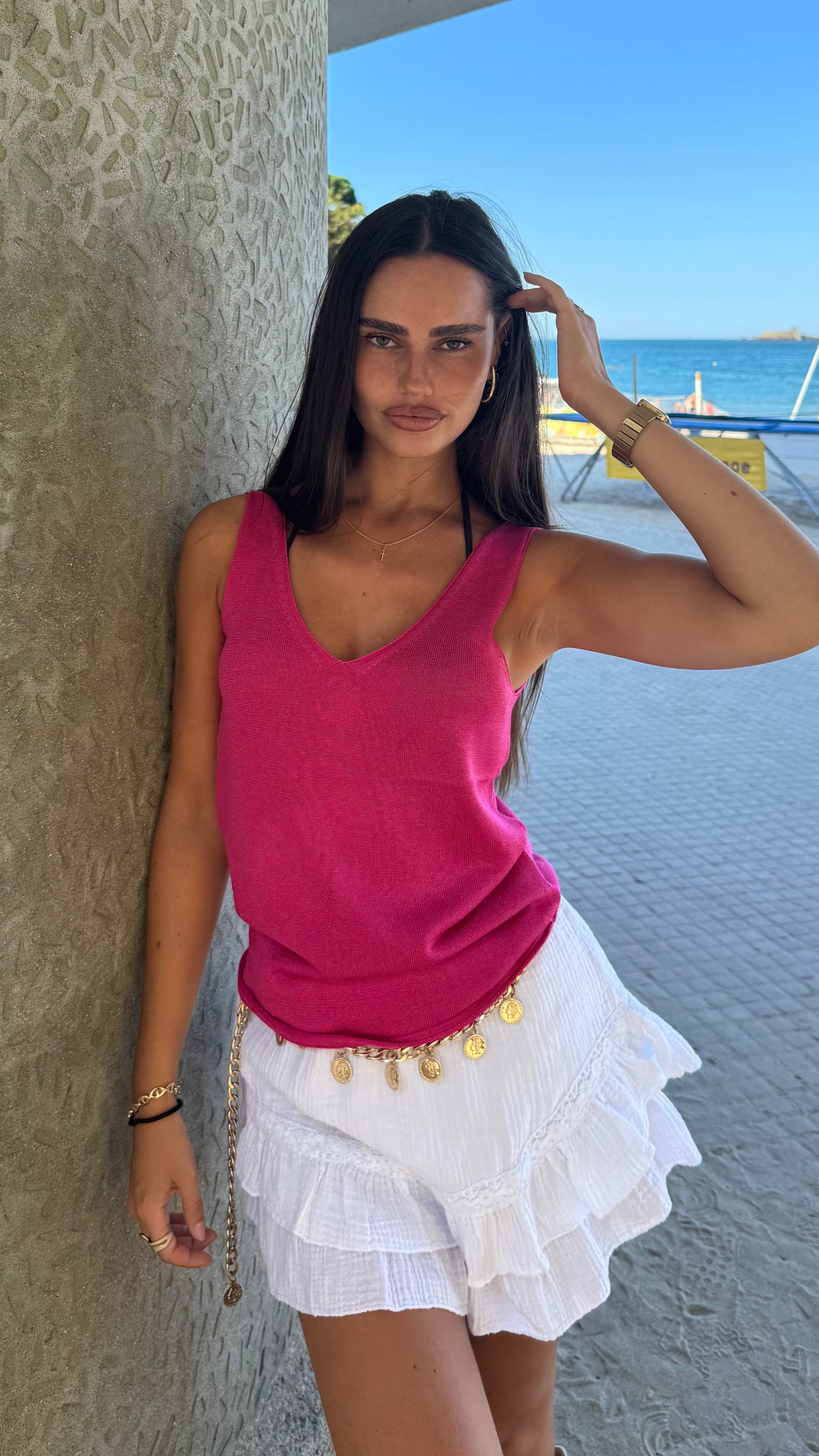 Top GLOWITA Fuchsia