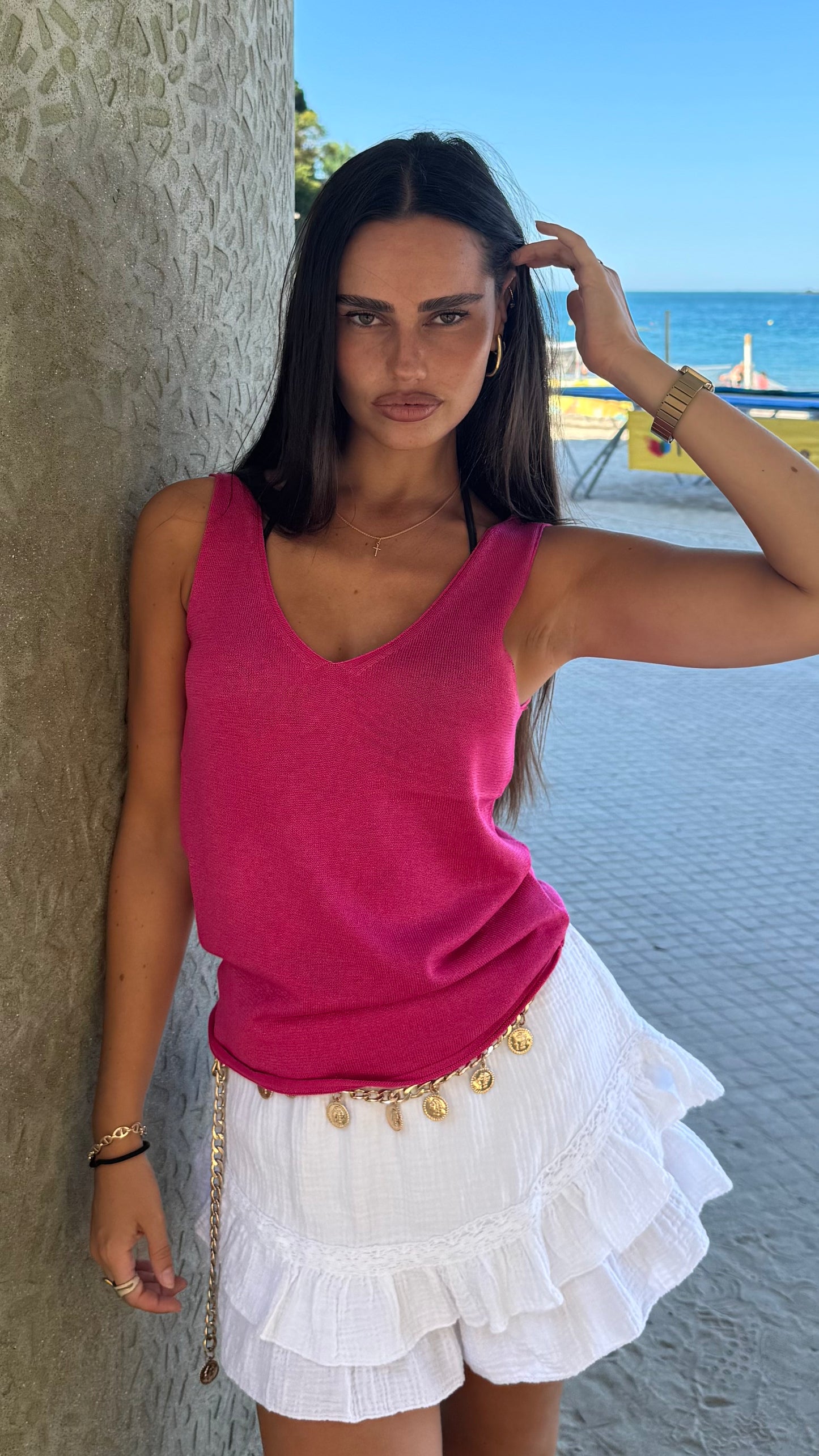 Top GLOWITA Fuchsia