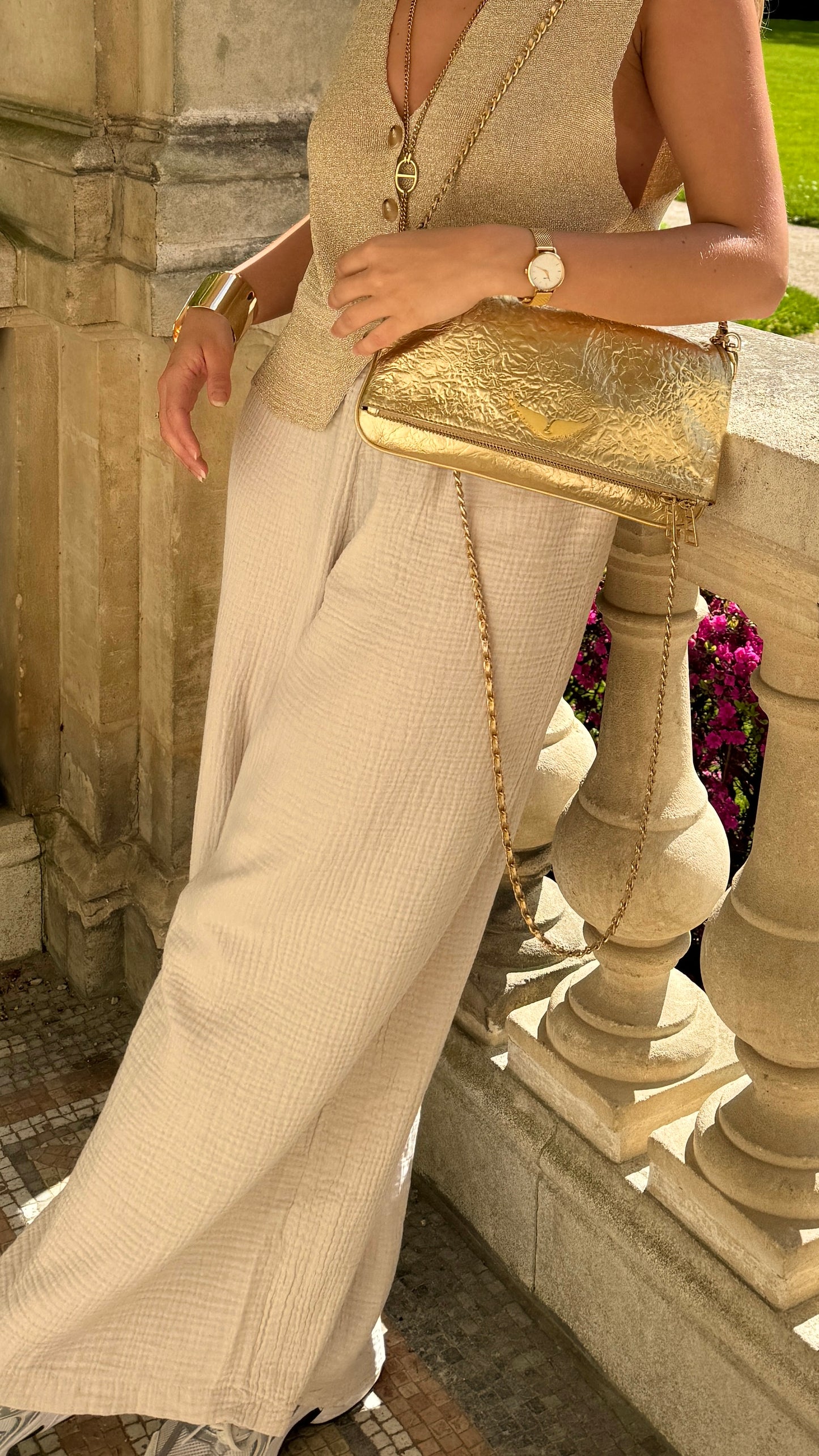 Pantalon BEE Beige 🇮🇹