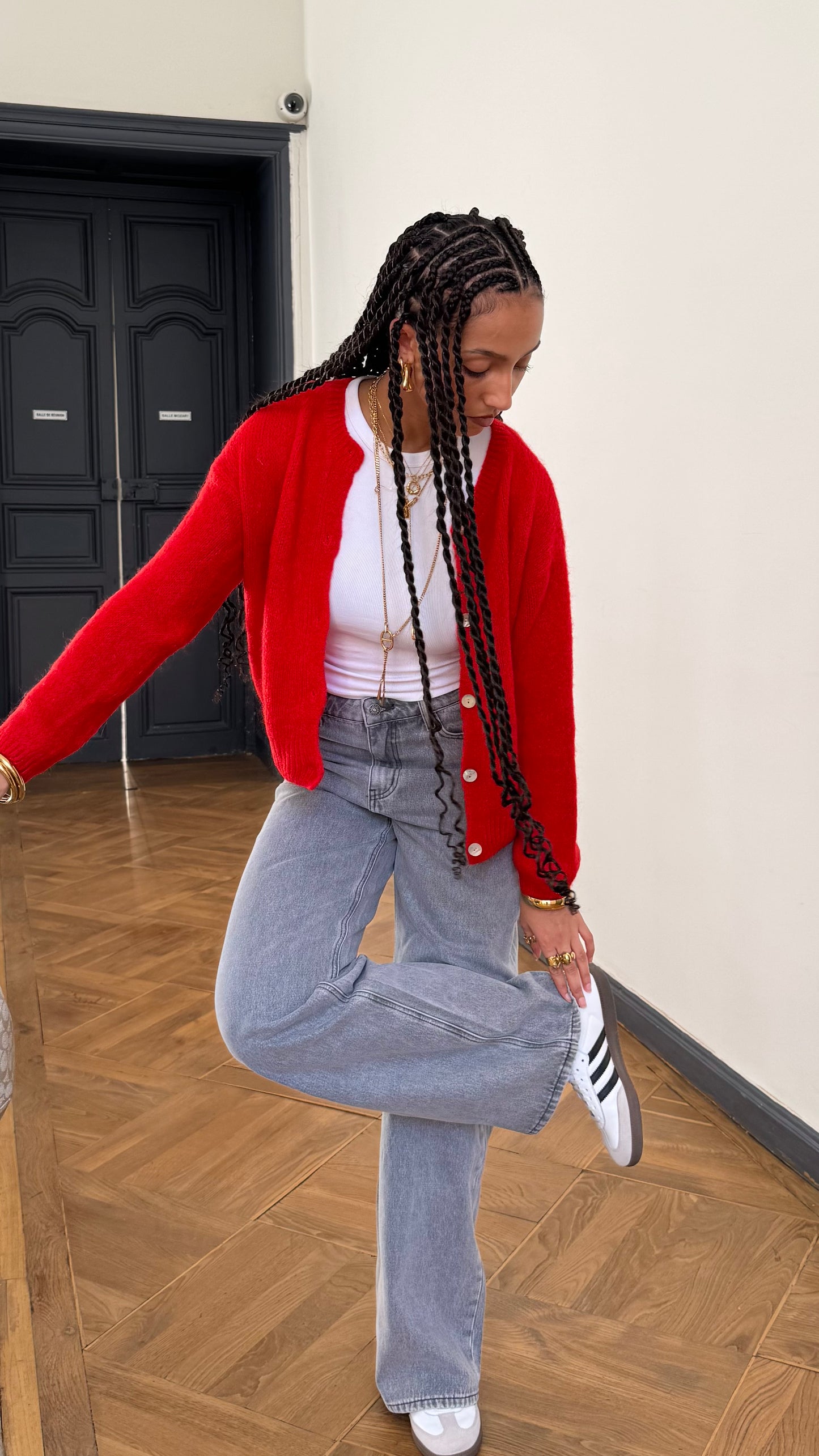 Cardigan SOHO Rouge 🇮🇹