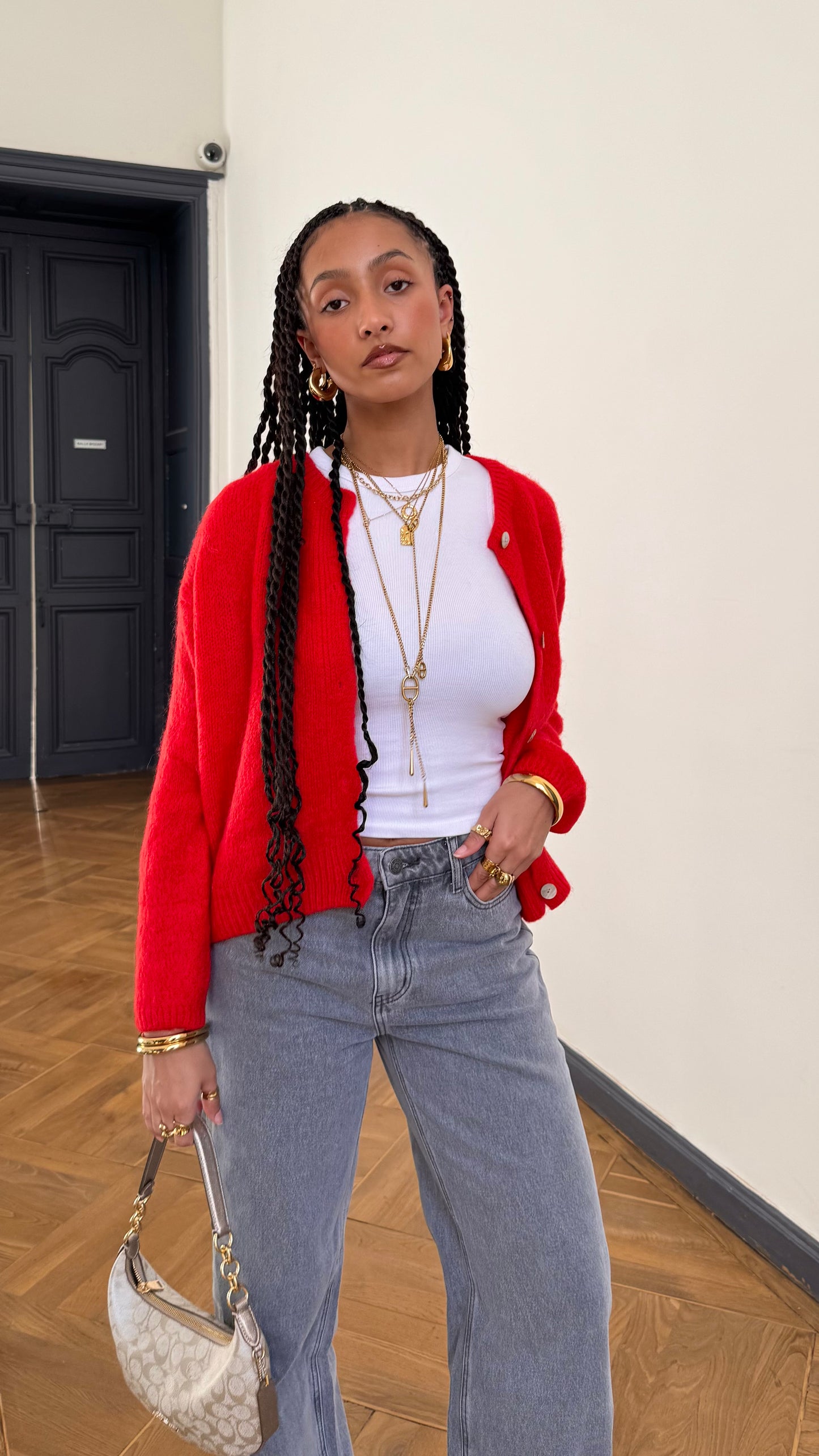 Cardigan SOHO Rouge 🇮🇹