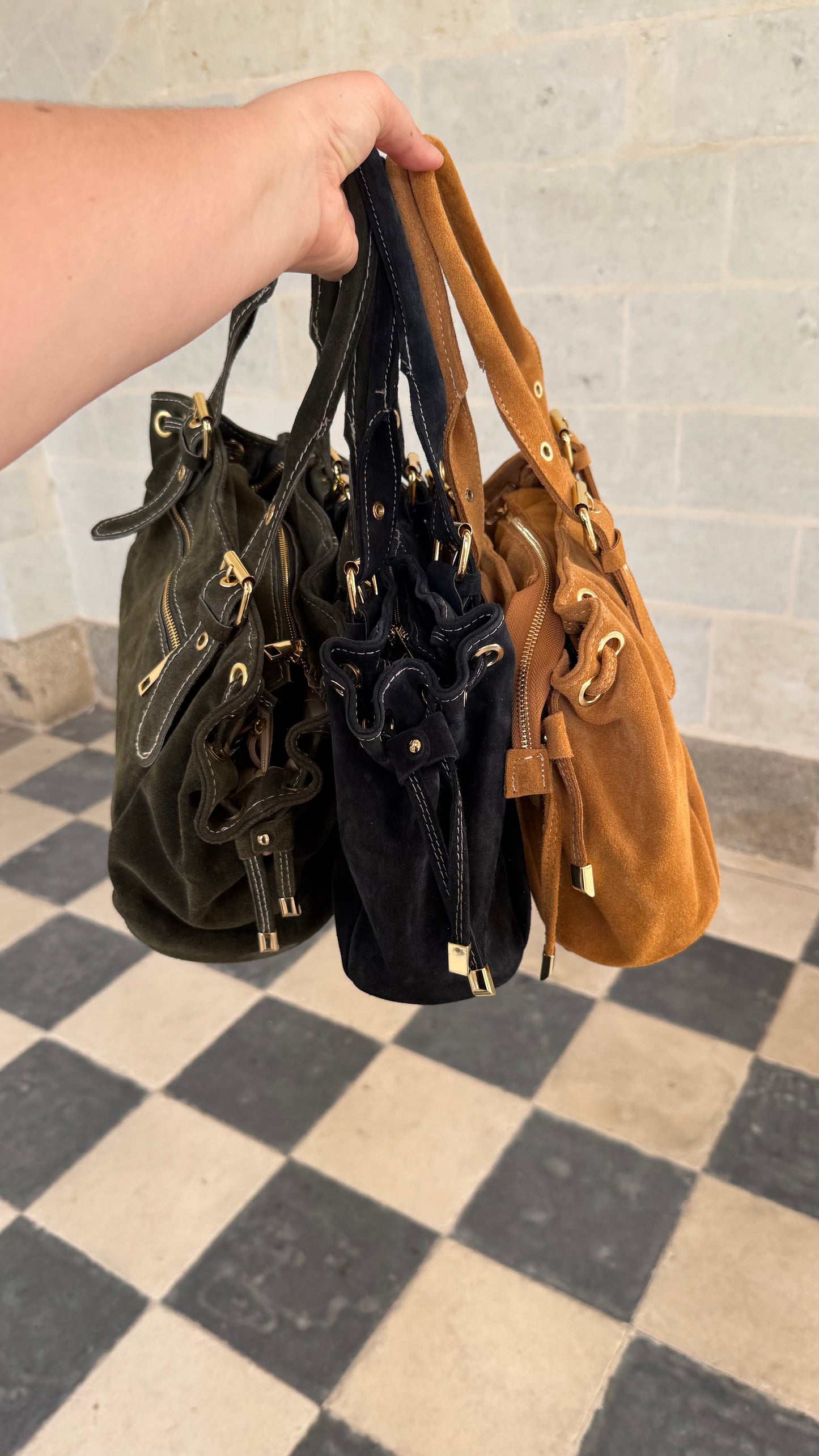 Sac GIGI Kaki (Pré commande : expédition prévue le 26/08 ⚠️) 🇮🇹