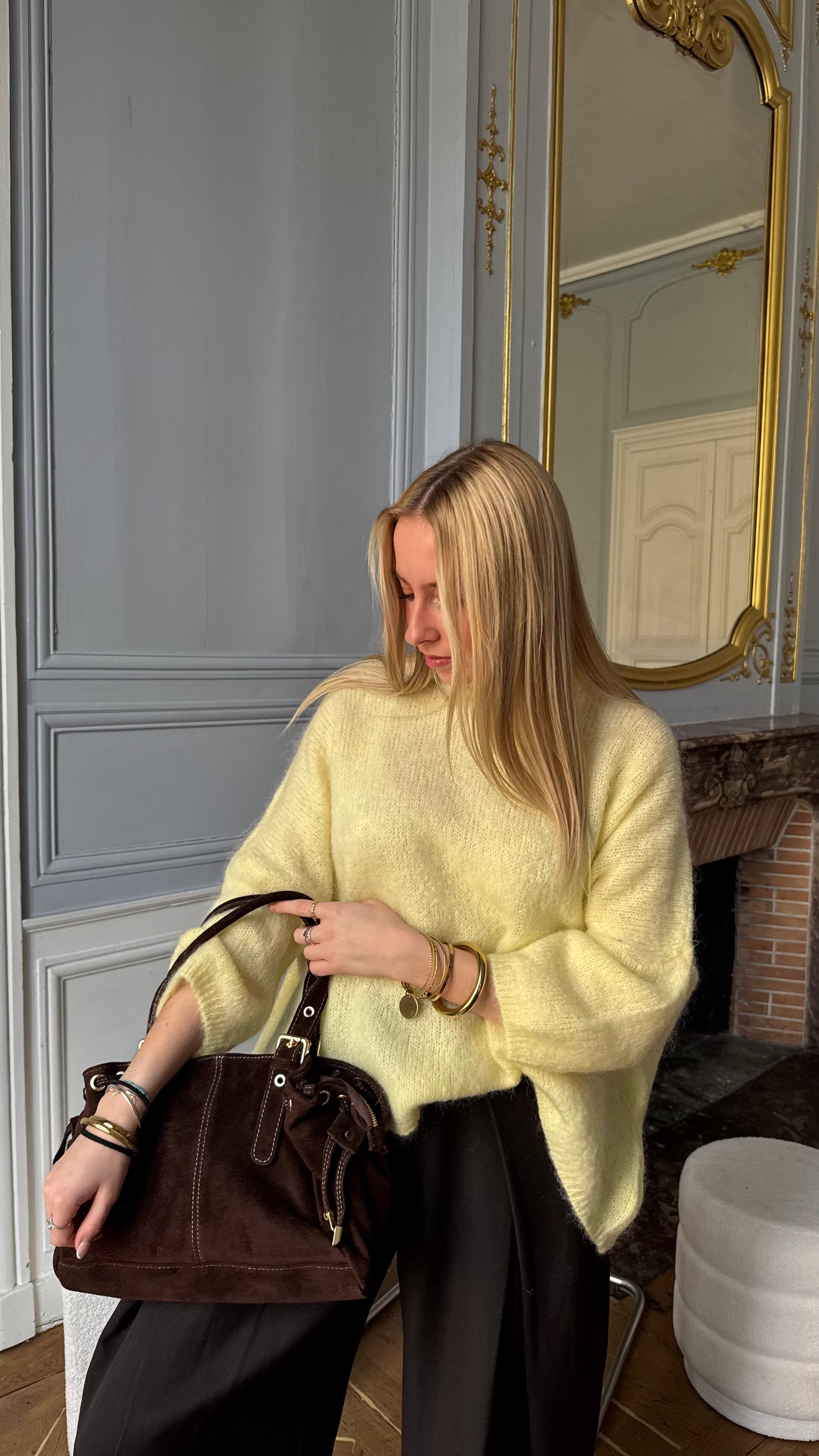 Pull jaune AMAIS 🇮🇹