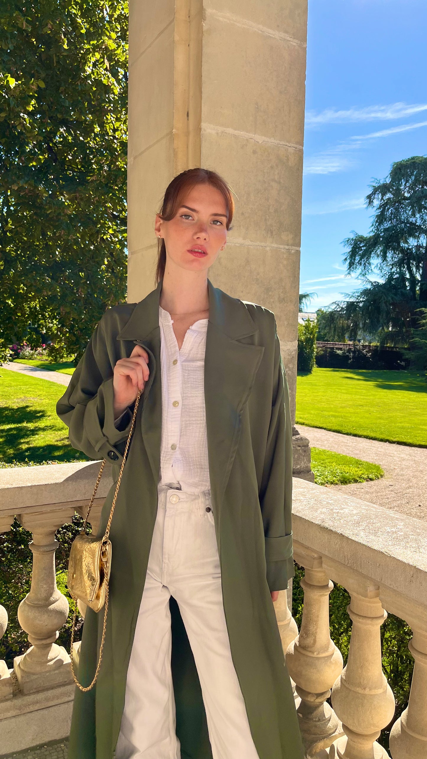 Trench CHÉRI Kaki 🇫🇷