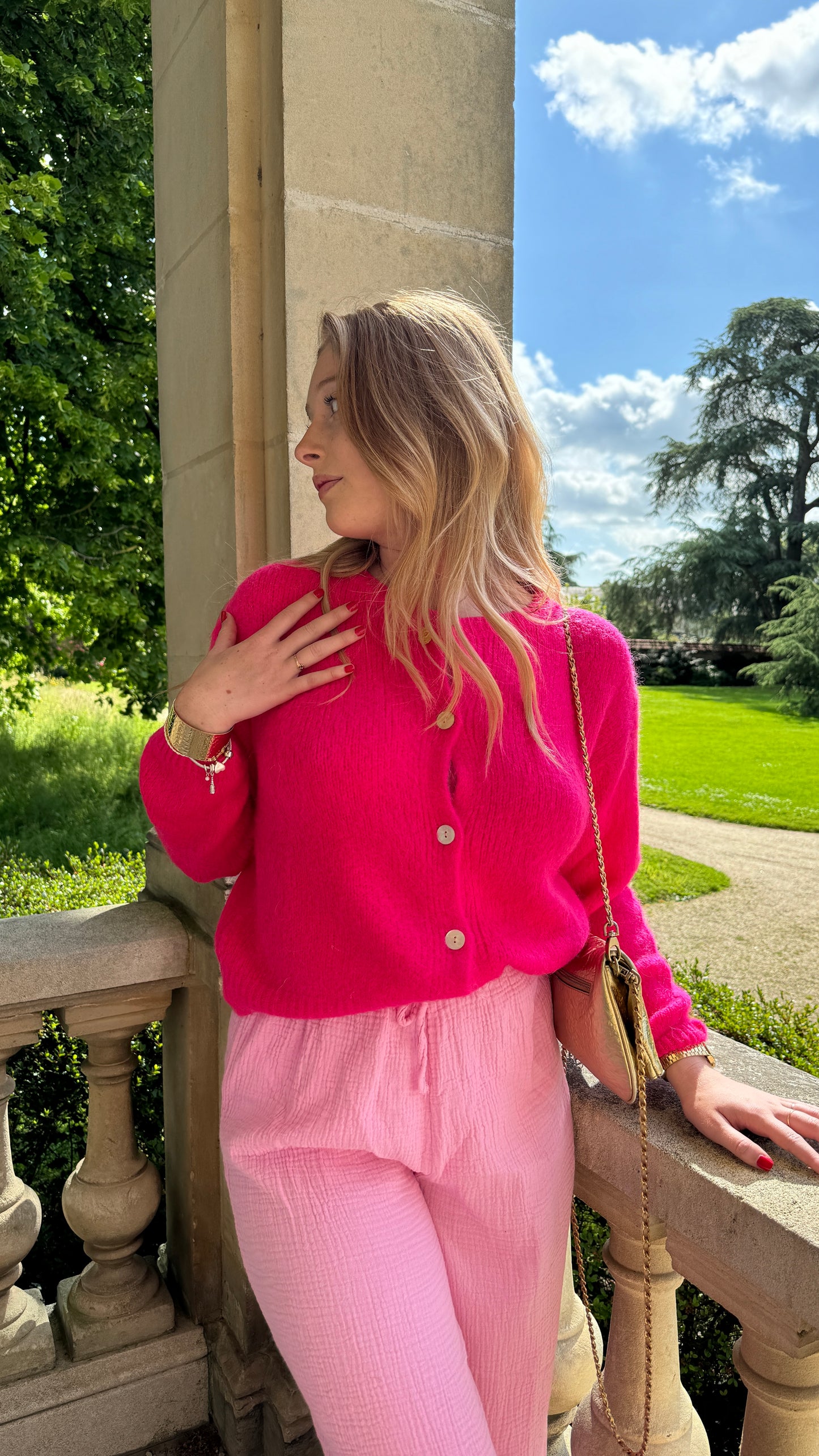 Pantalon BEE Rose 🇮🇹