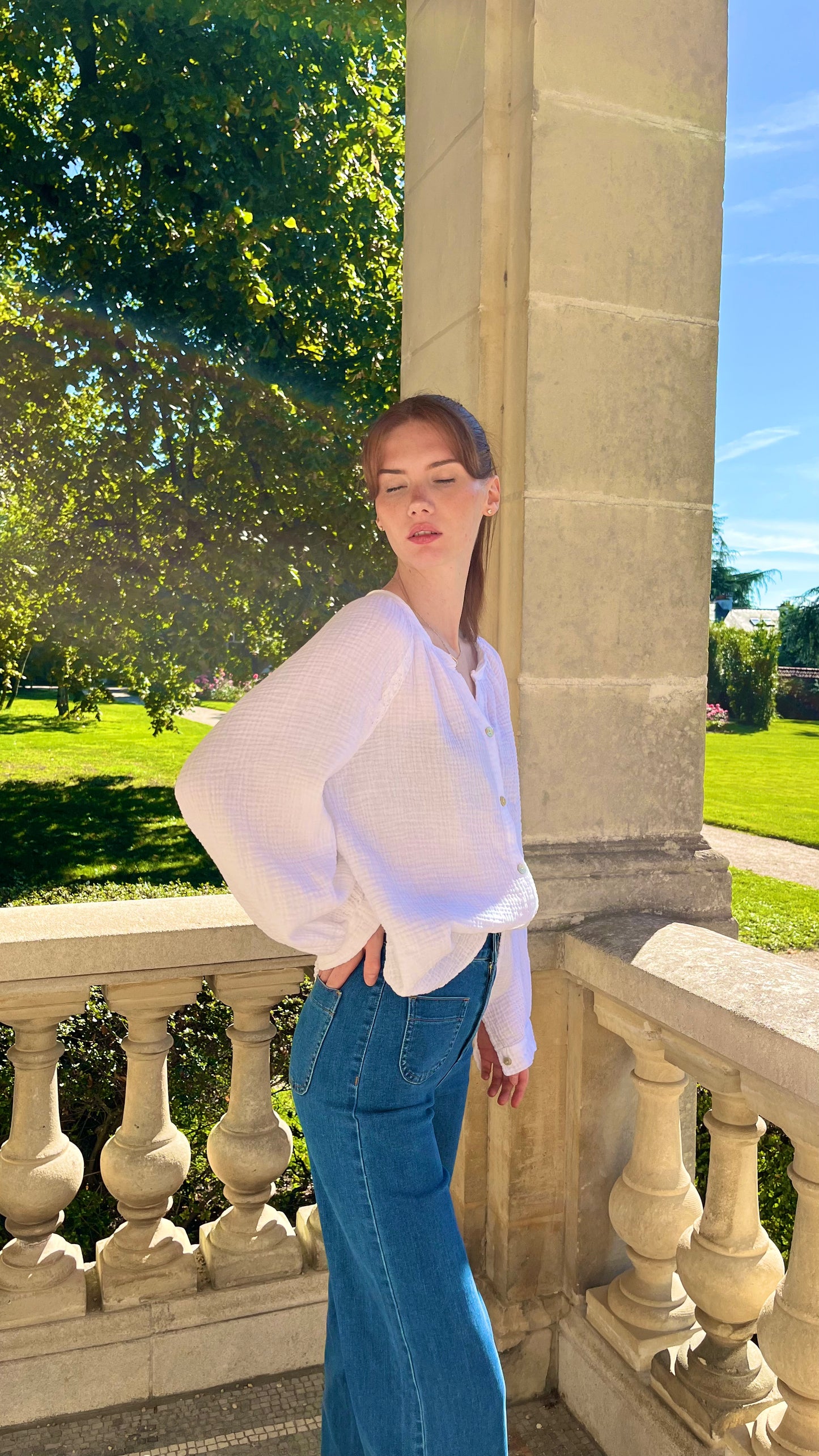 Chemise CREAMY Blanche 🇮🇹