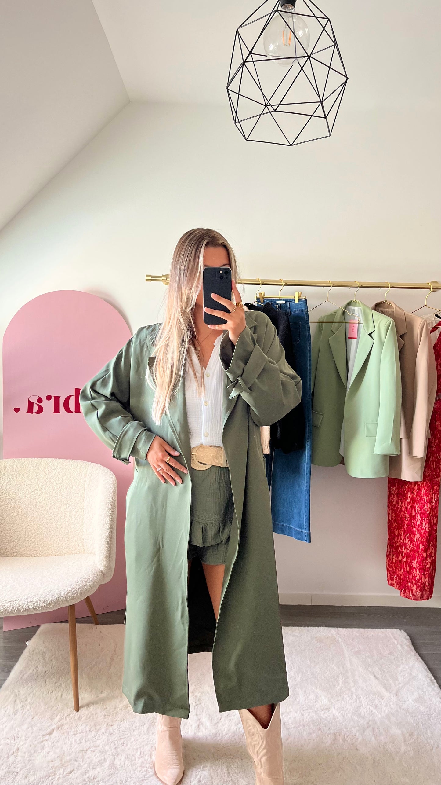 Trench CHÉRI Kaki 🇫🇷