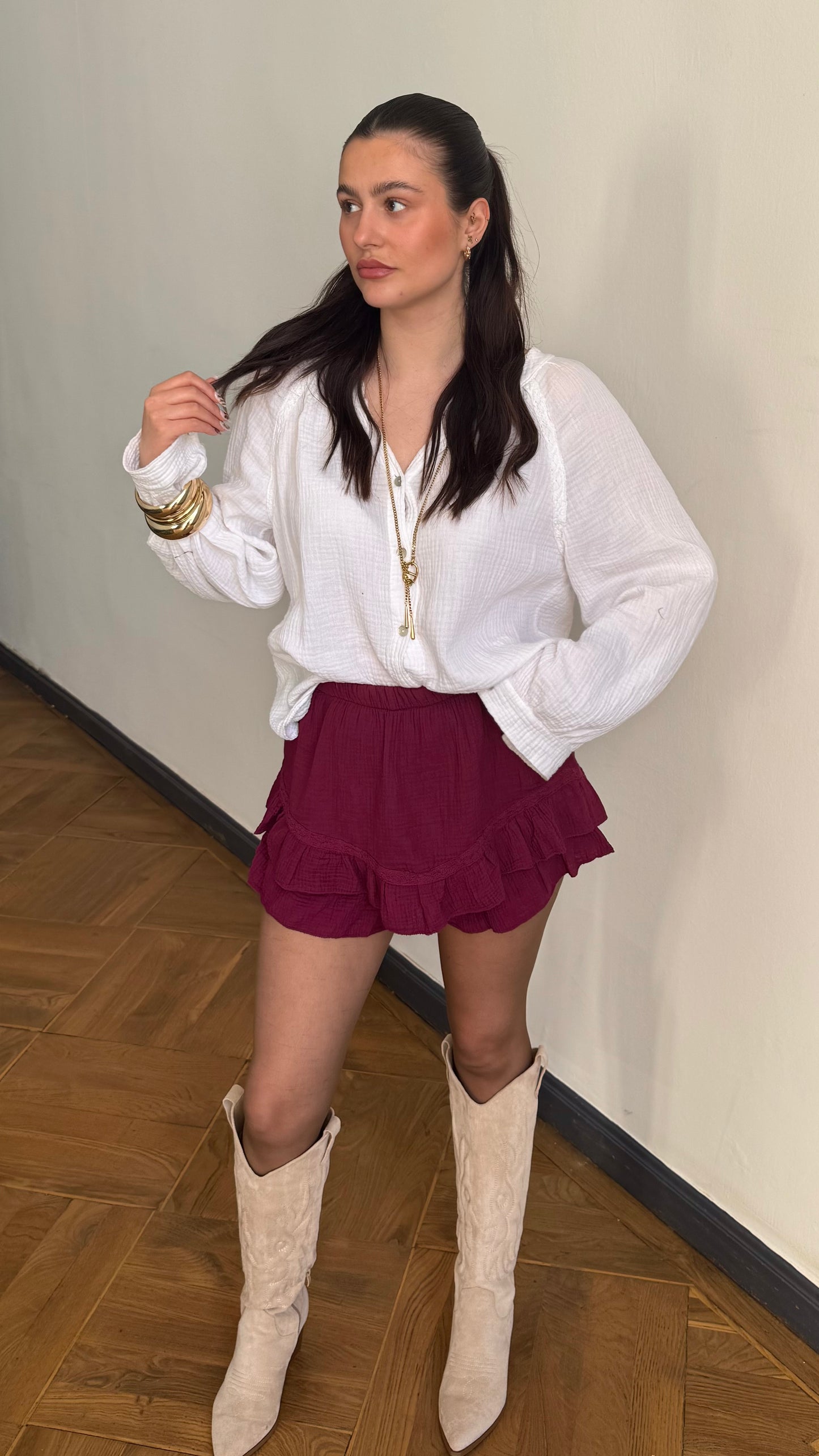 Jupe BEE Bordeaux 🇮🇹