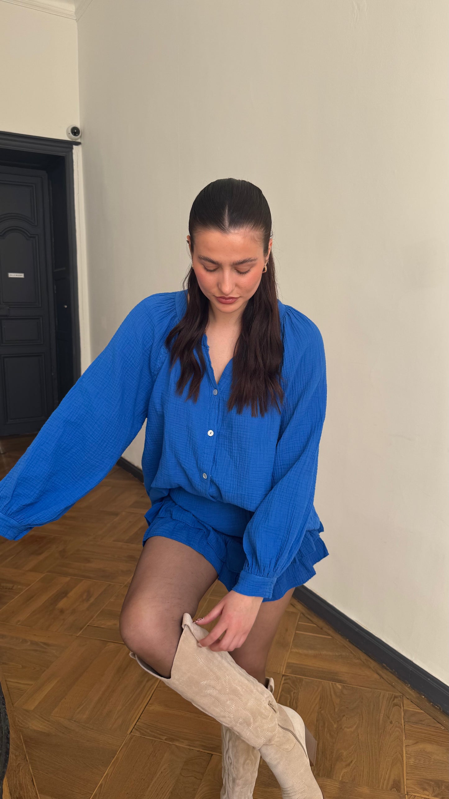 Ensemble BEE Bleu roi 🇮🇹