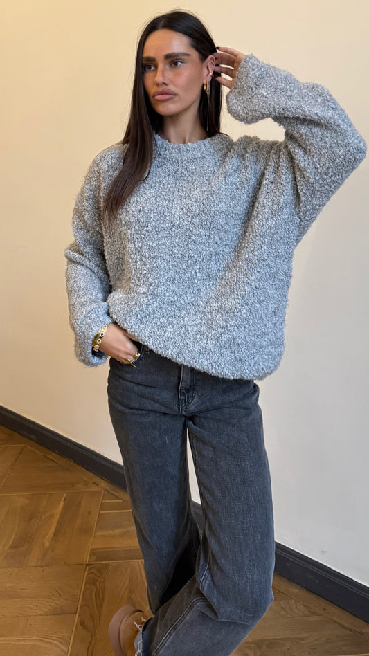 Pull TED Gris 🇮🇹