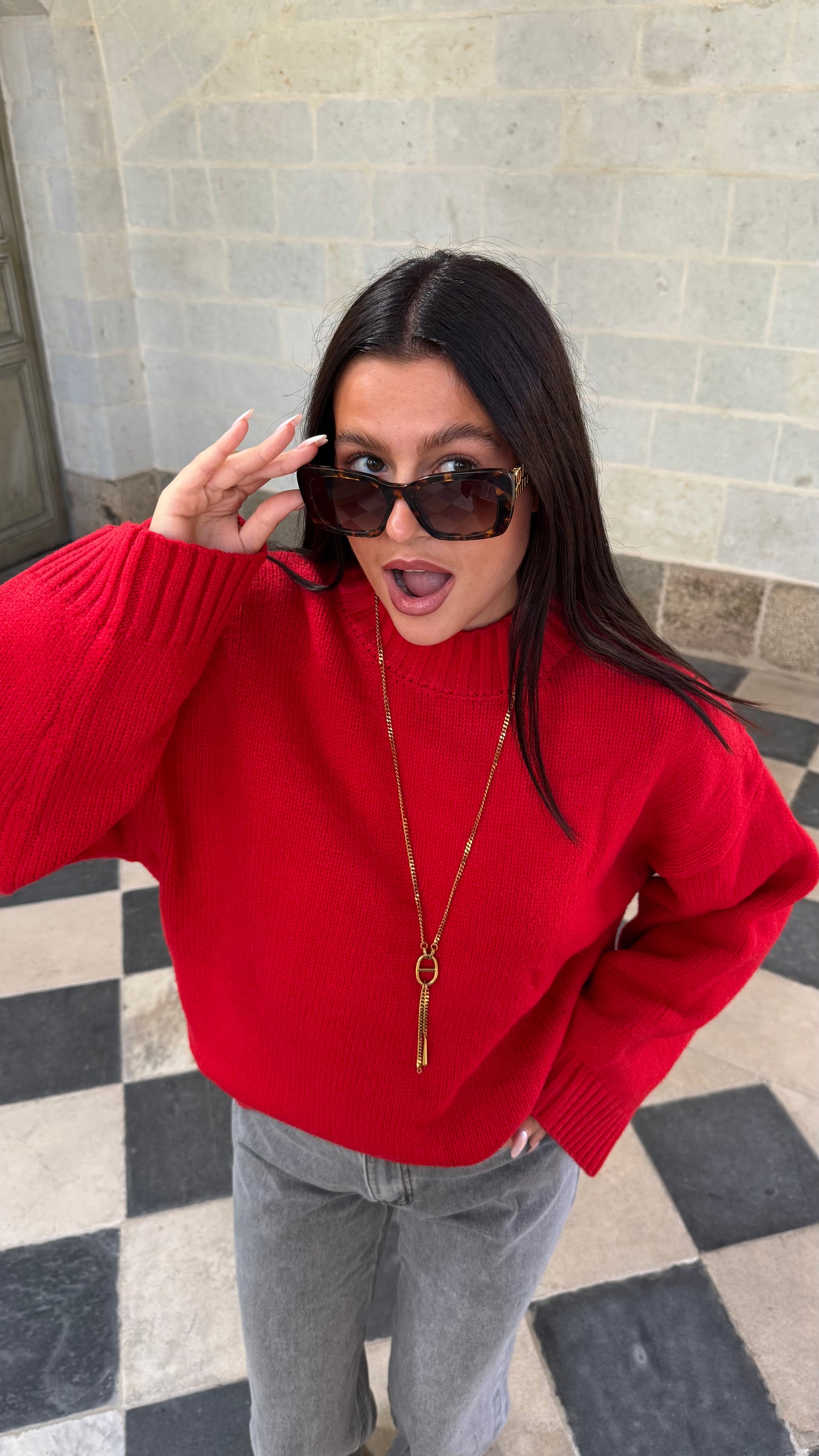Pull SAGE Rouge