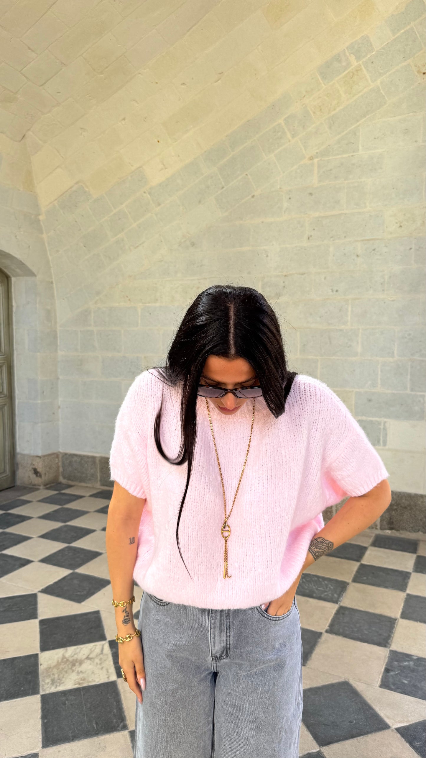 Pull SIREN Rose bébé 🇮🇹