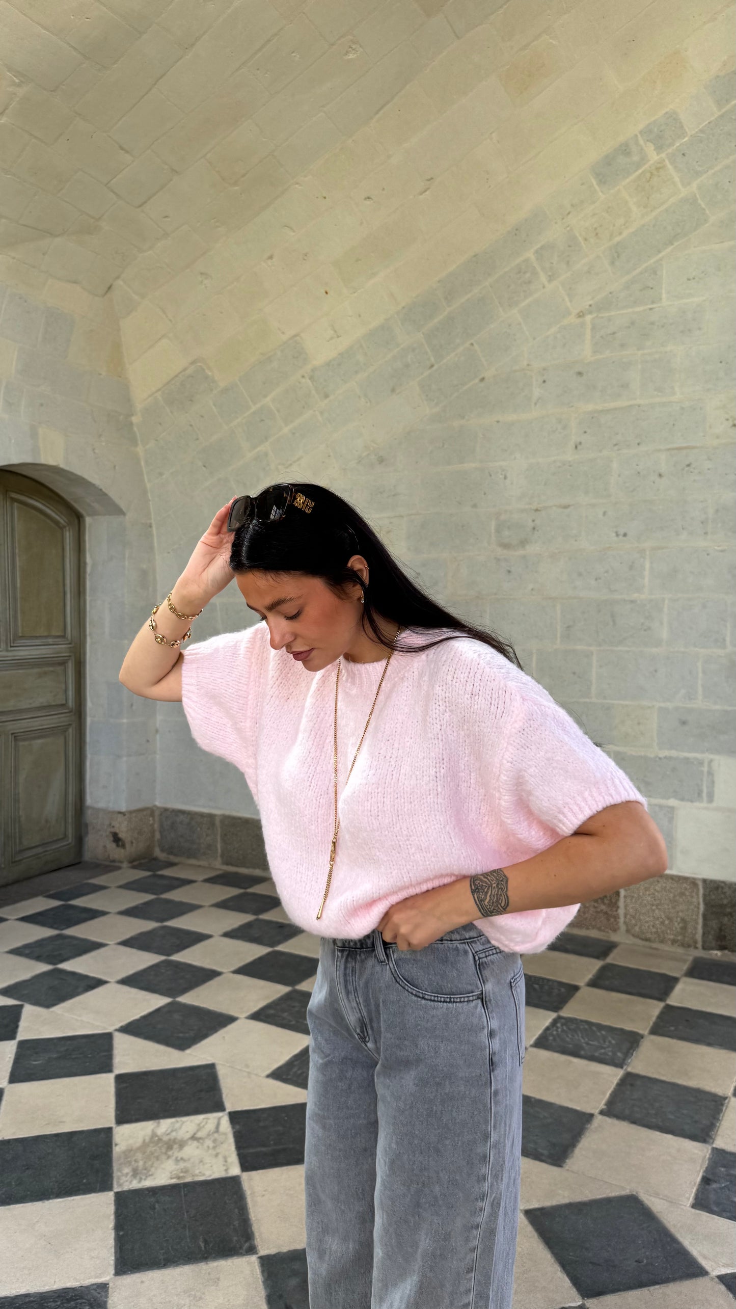 Pull SIREN Rose bébé 🇮🇹