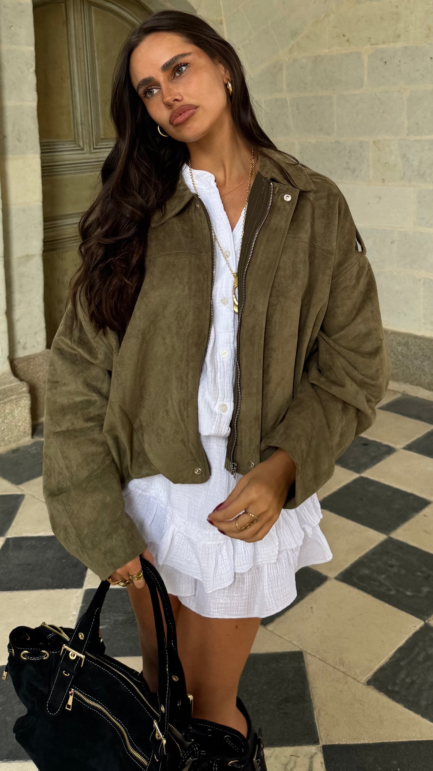 Veste ÉBÈNE Kaki