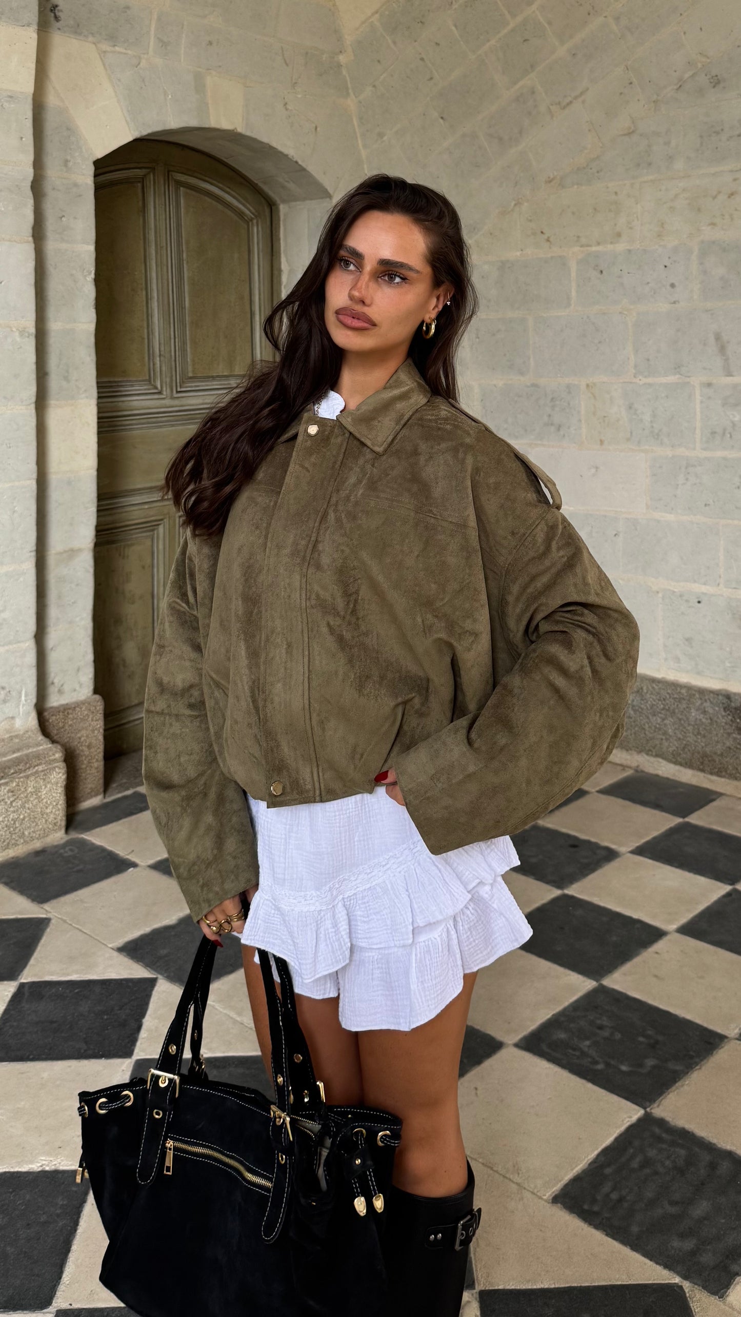 Veste ÉBÈNE Kaki