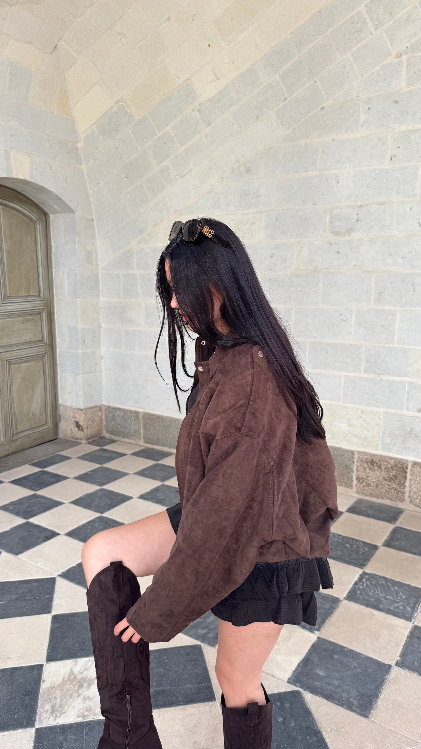 Veste ÉBÈNE Marron