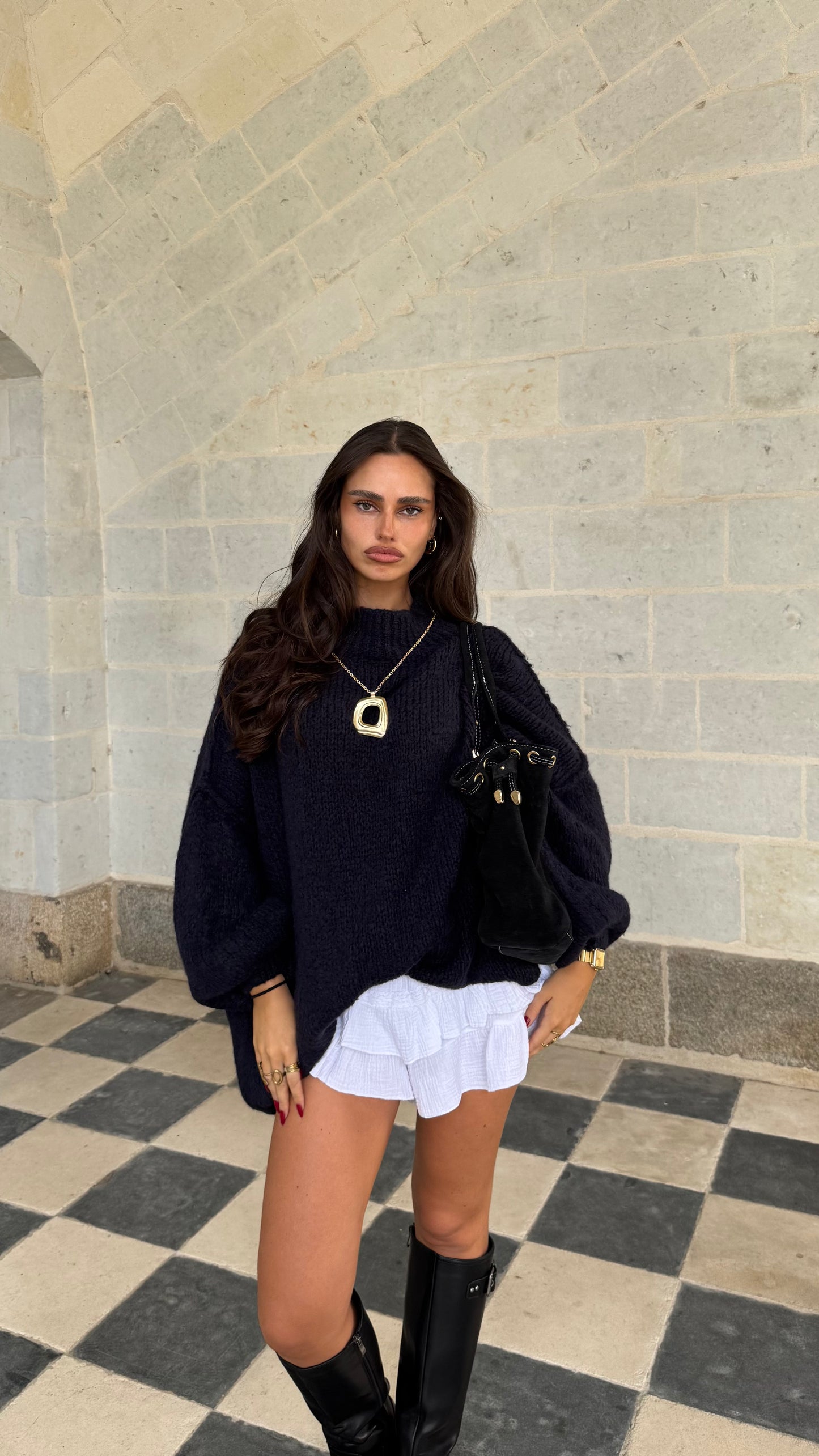 Pull MALMÖ Bleu marine 🇮🇹