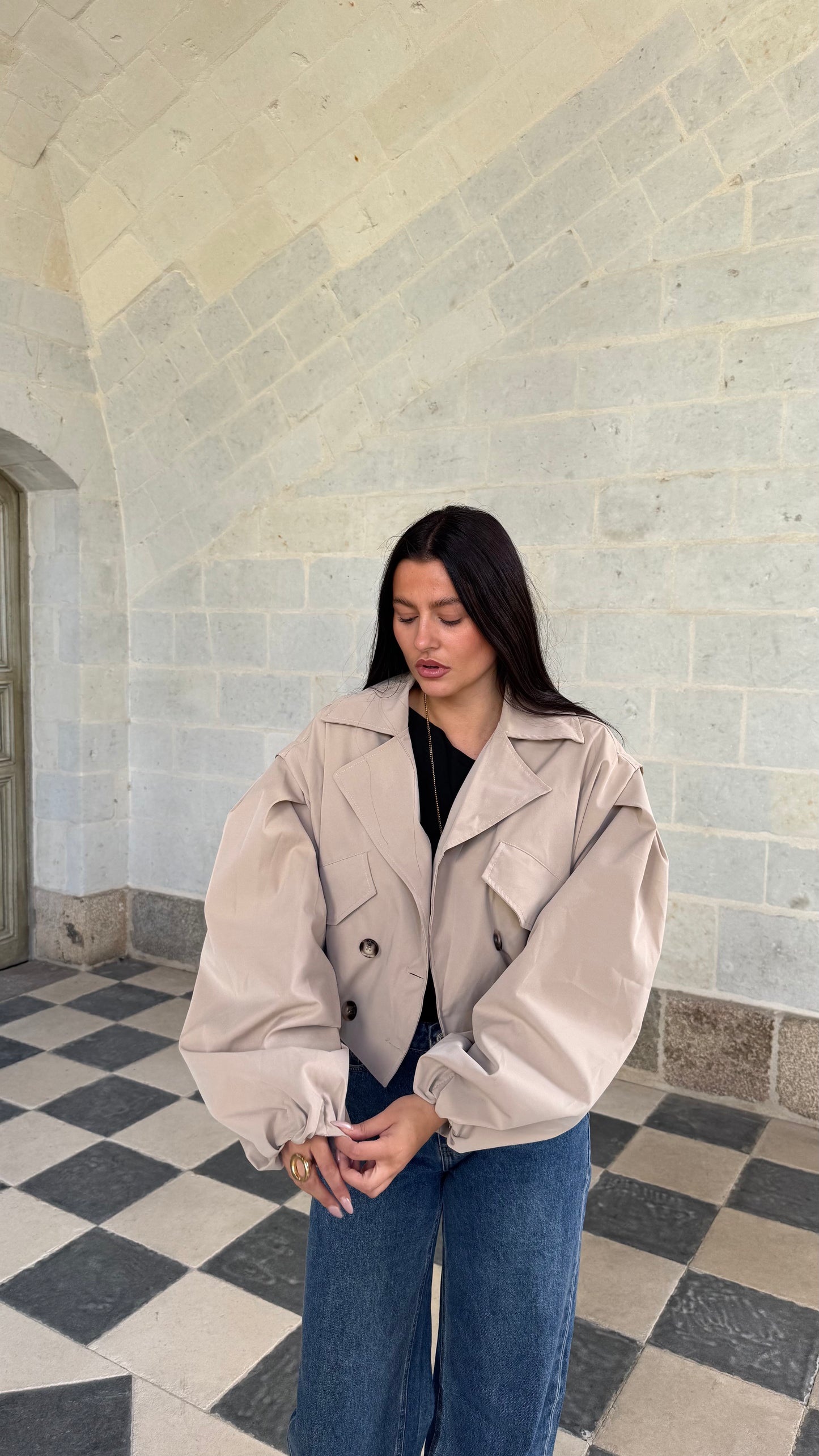 Trench SIENNA Beige🇮🇹