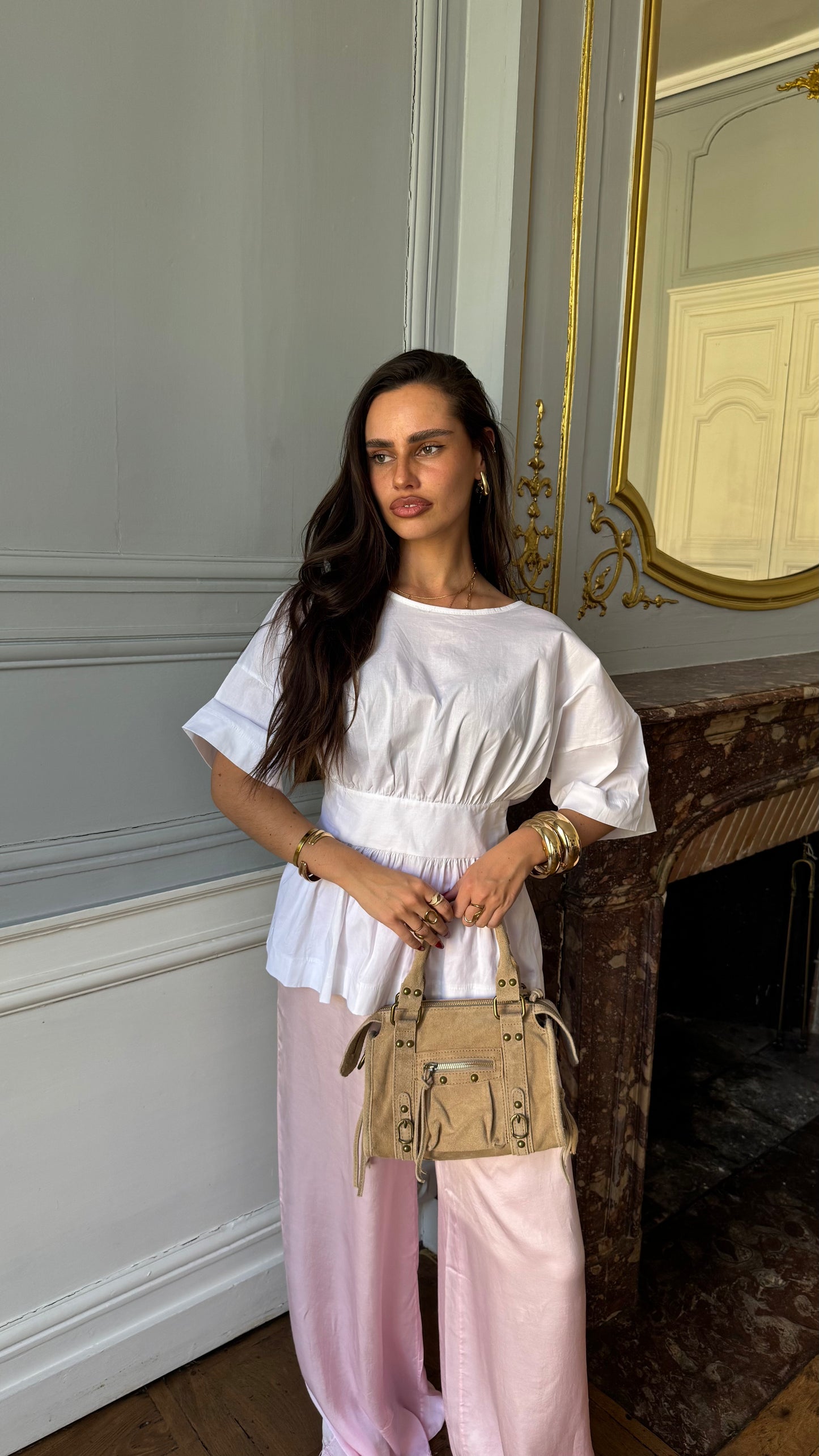Blouse EMY Blanc 🇮🇹