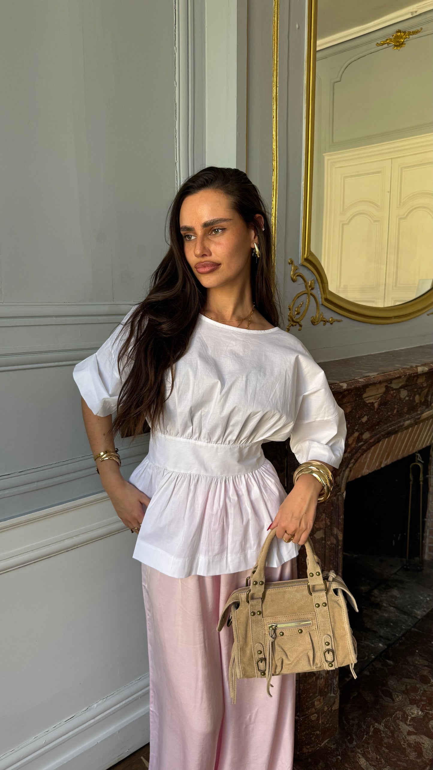 Blouse EMY Blanc 🇮🇹