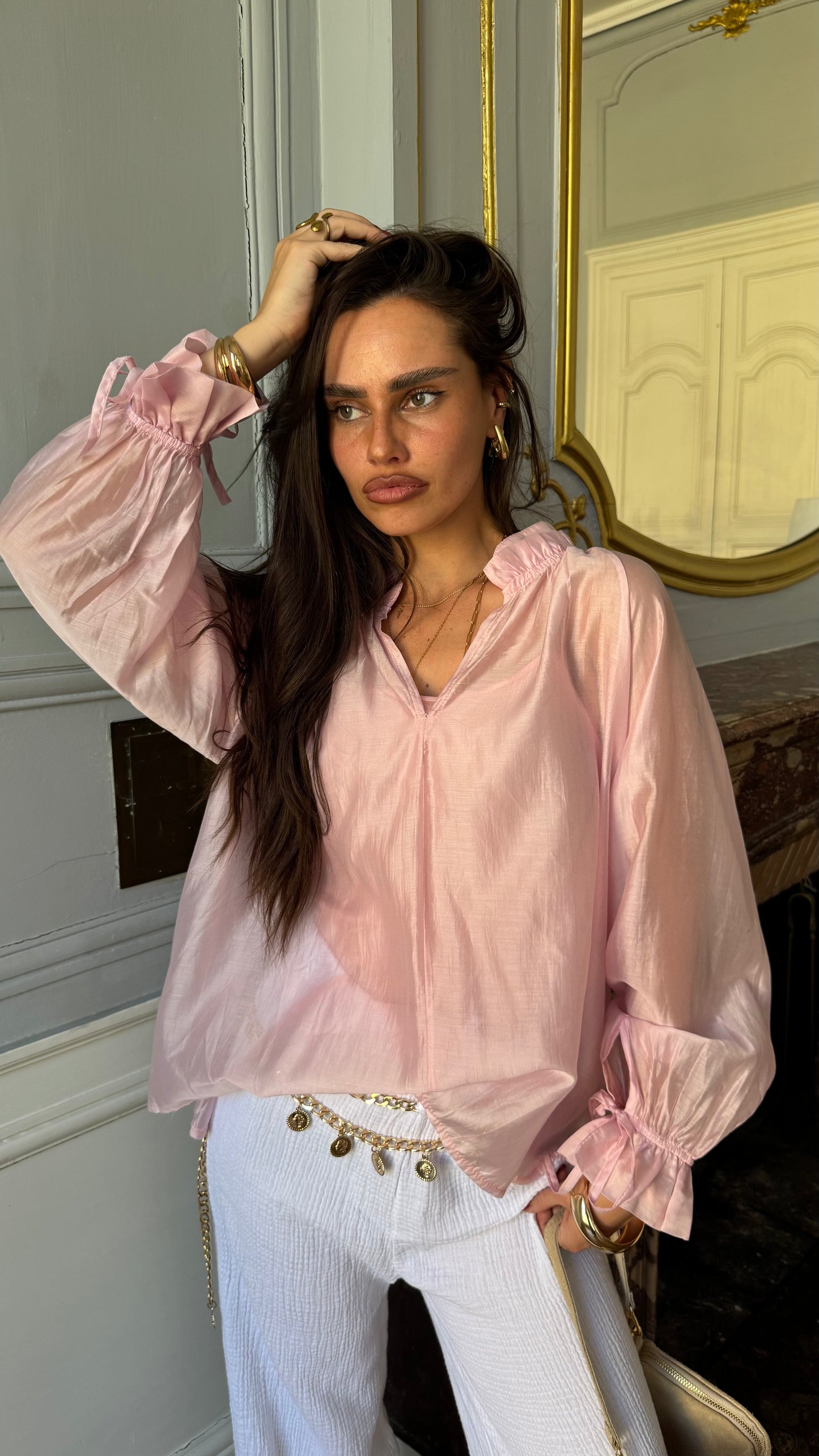 Blouse SOLAR Rose 🇮🇹