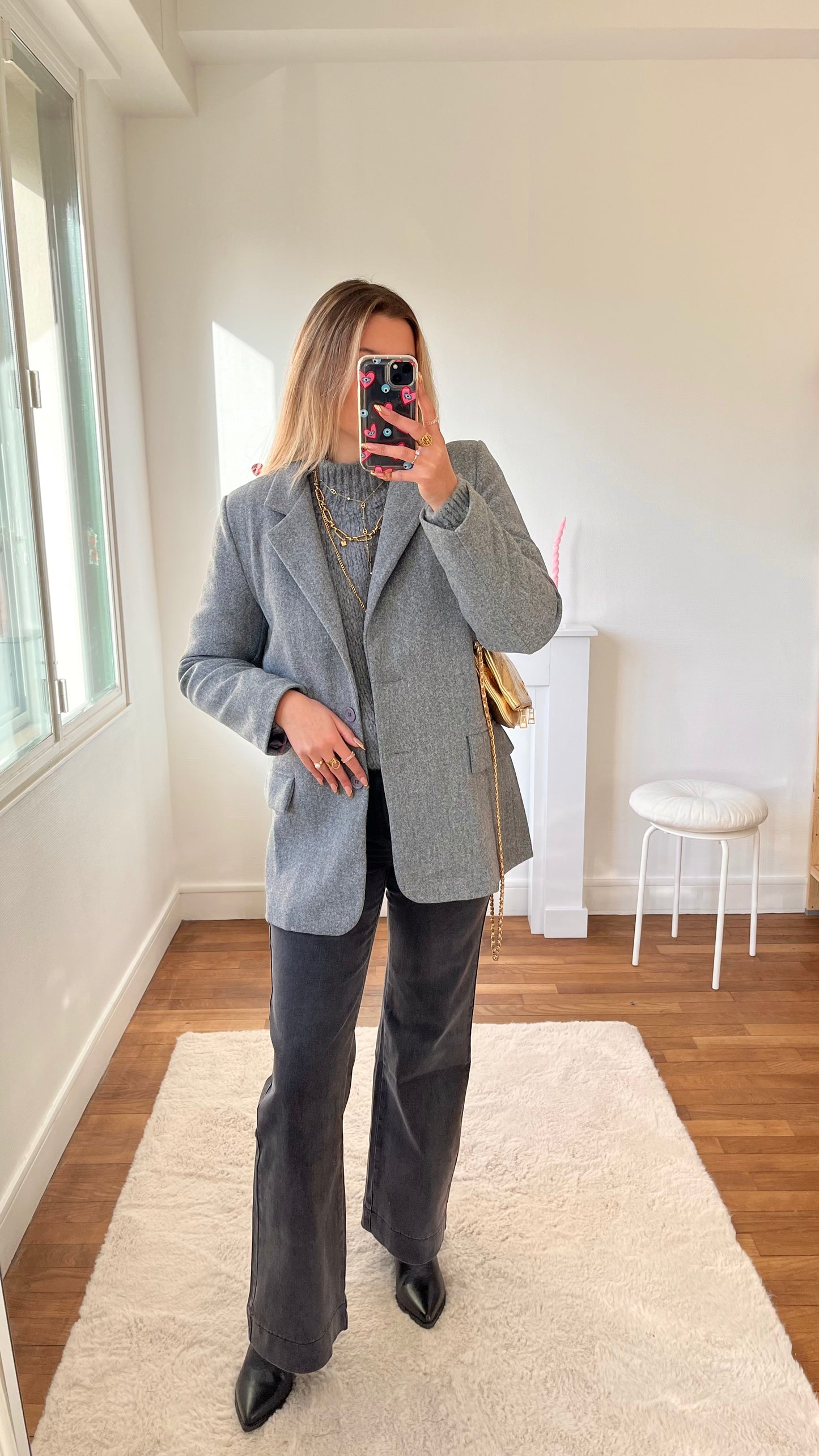 Blazer gris MIMI