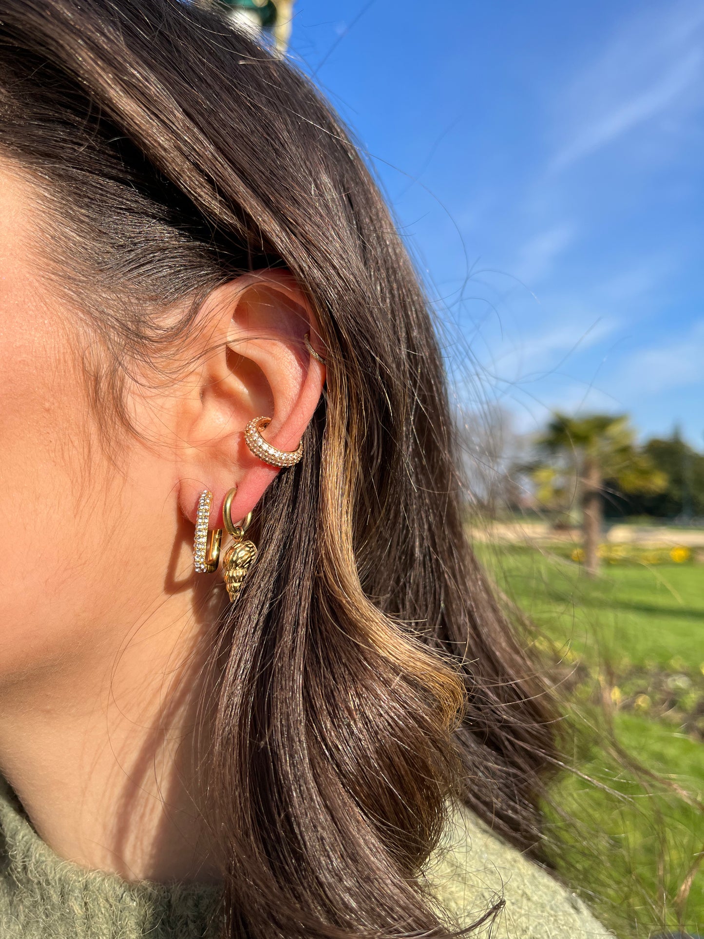 Boucles d'oreilles GRACE gold