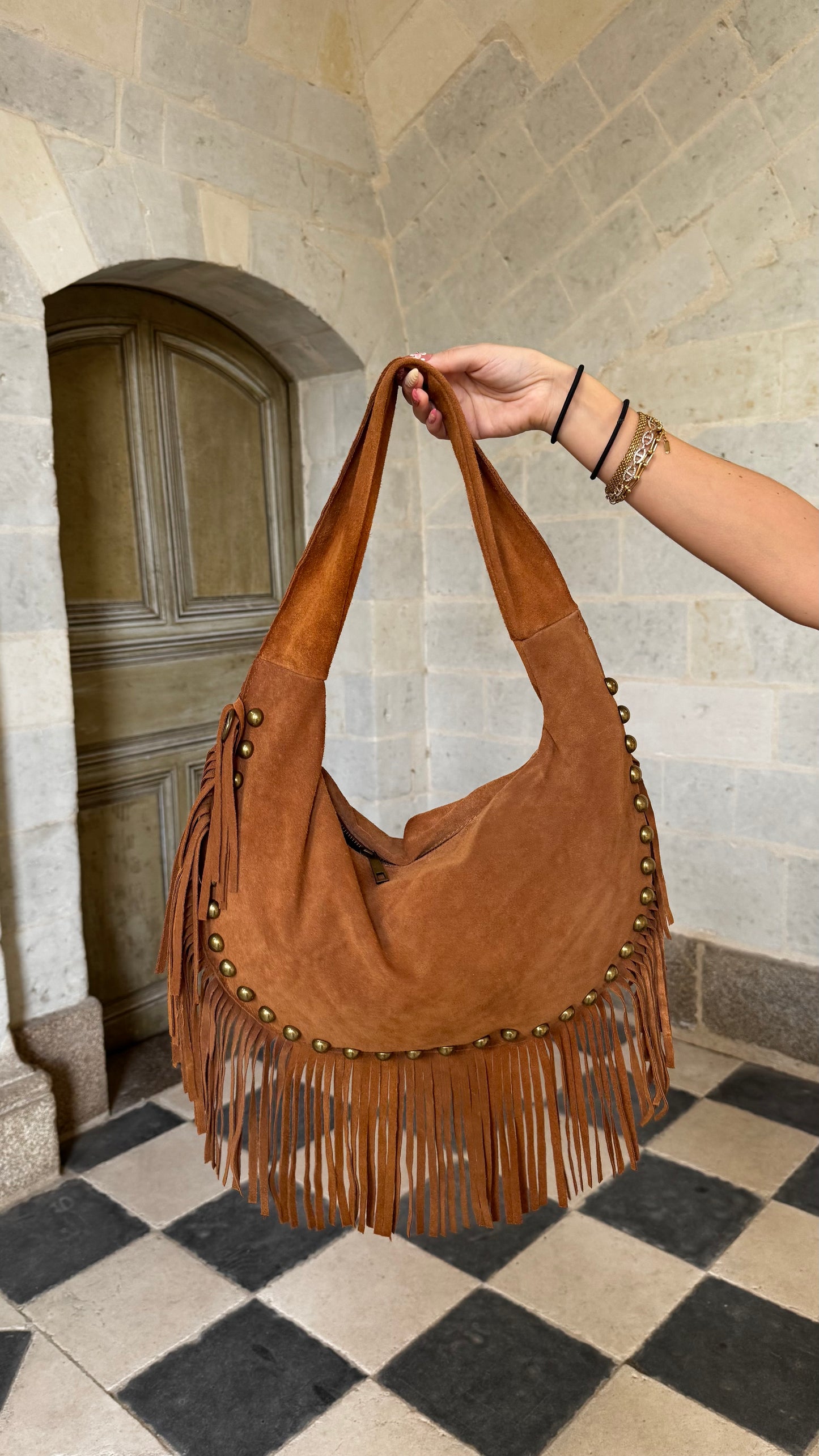 Sac WESTERN Camel 🇮🇹