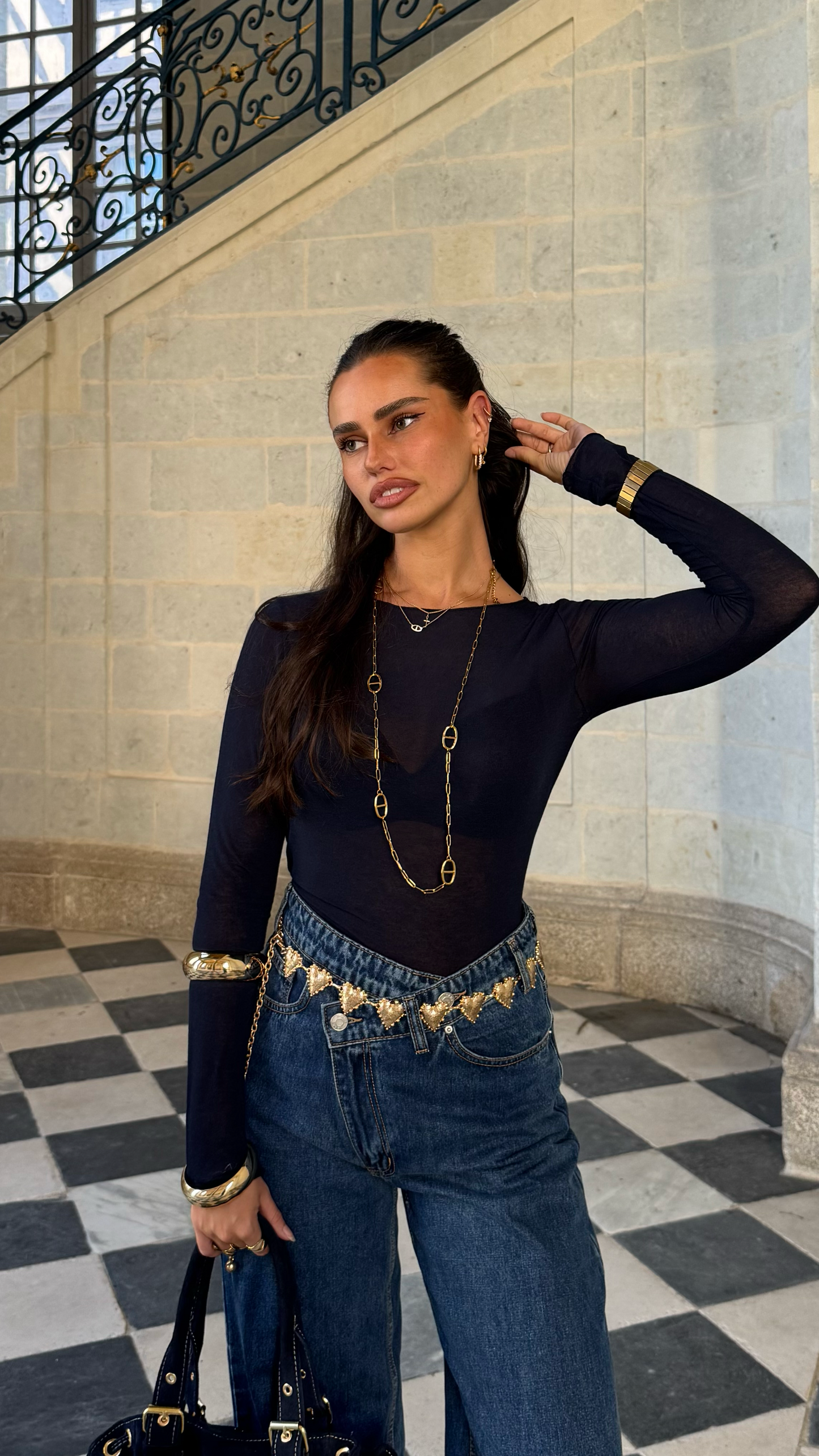 Ceinture COEUR Dorée