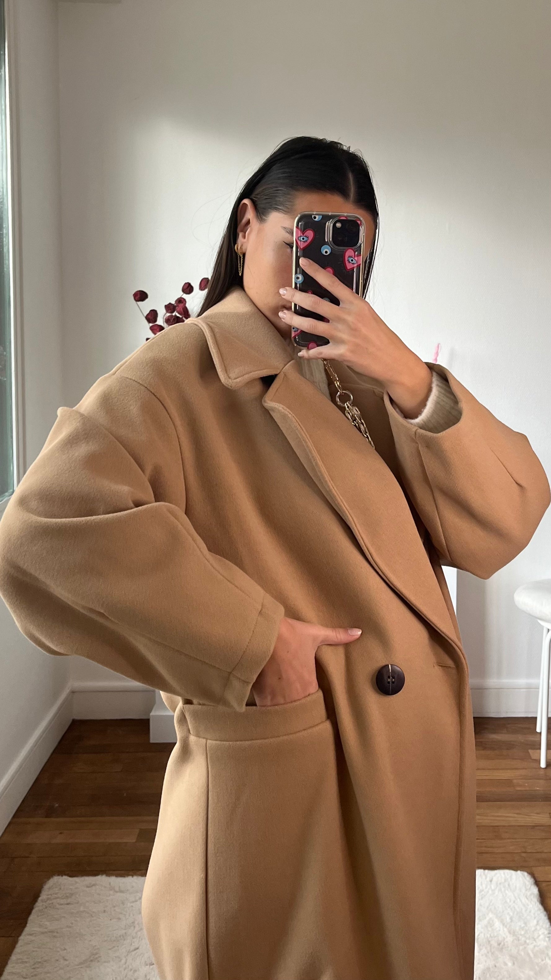 Manteau camel best sale