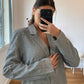 Blazer paillettes gris RIRI