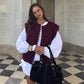 Veste ZAYA Bordeaux 🇮🇹
