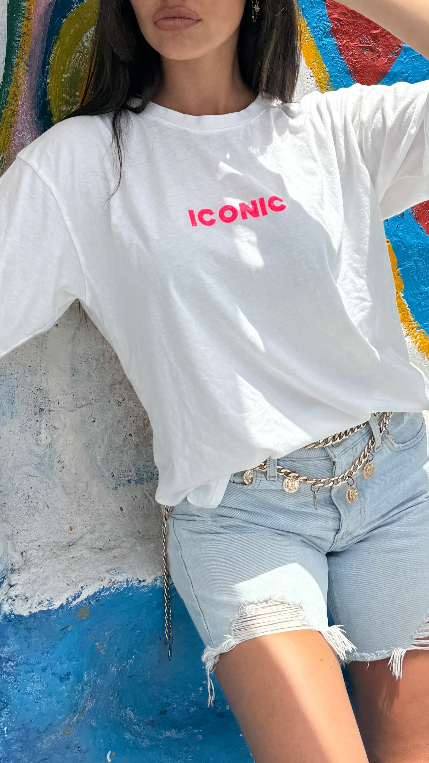 T-shirt ICONIC blanc 🇮🇹