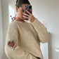 Pull beige AMOUR