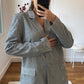 Blazer paillettes gris RIRI