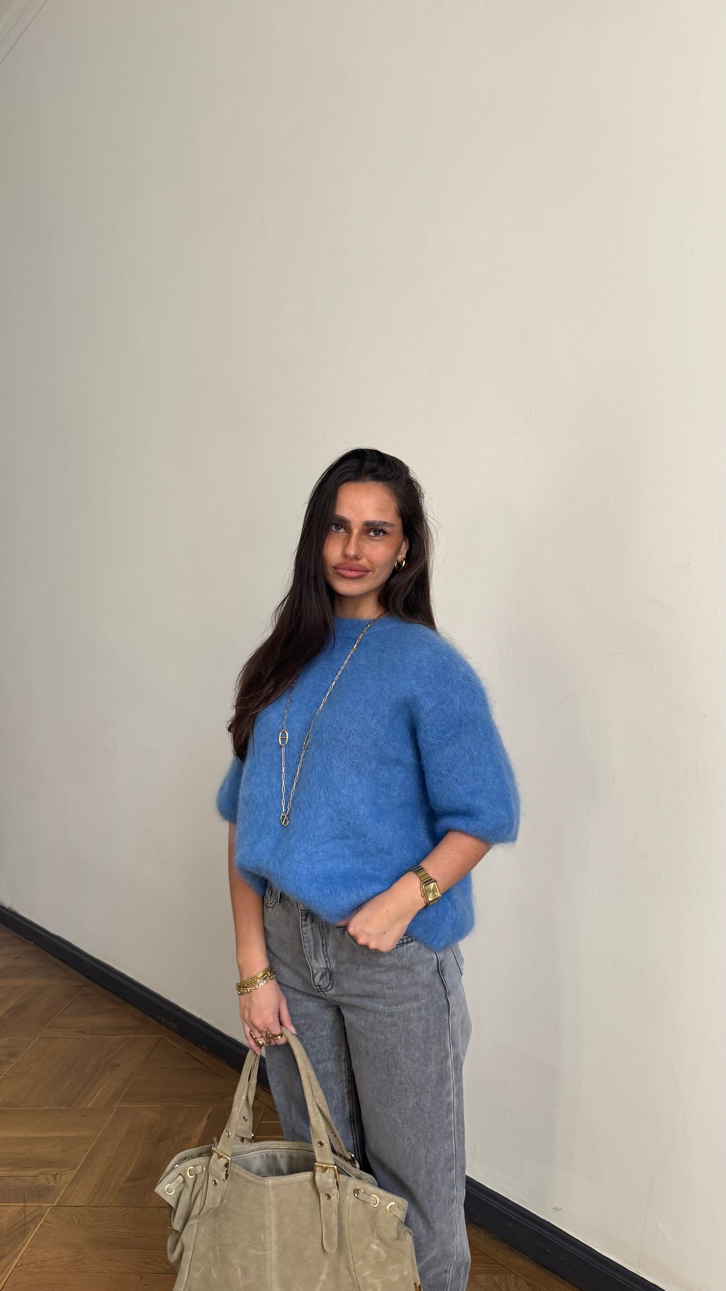 Pull DUSTY bleu 🇮🇹