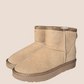 Boots cuir MAHONE beige