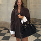Blazer SELENA Marron