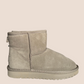 Boots cuir MAHONE taupe