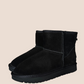 Boots cuir MAHONE noires