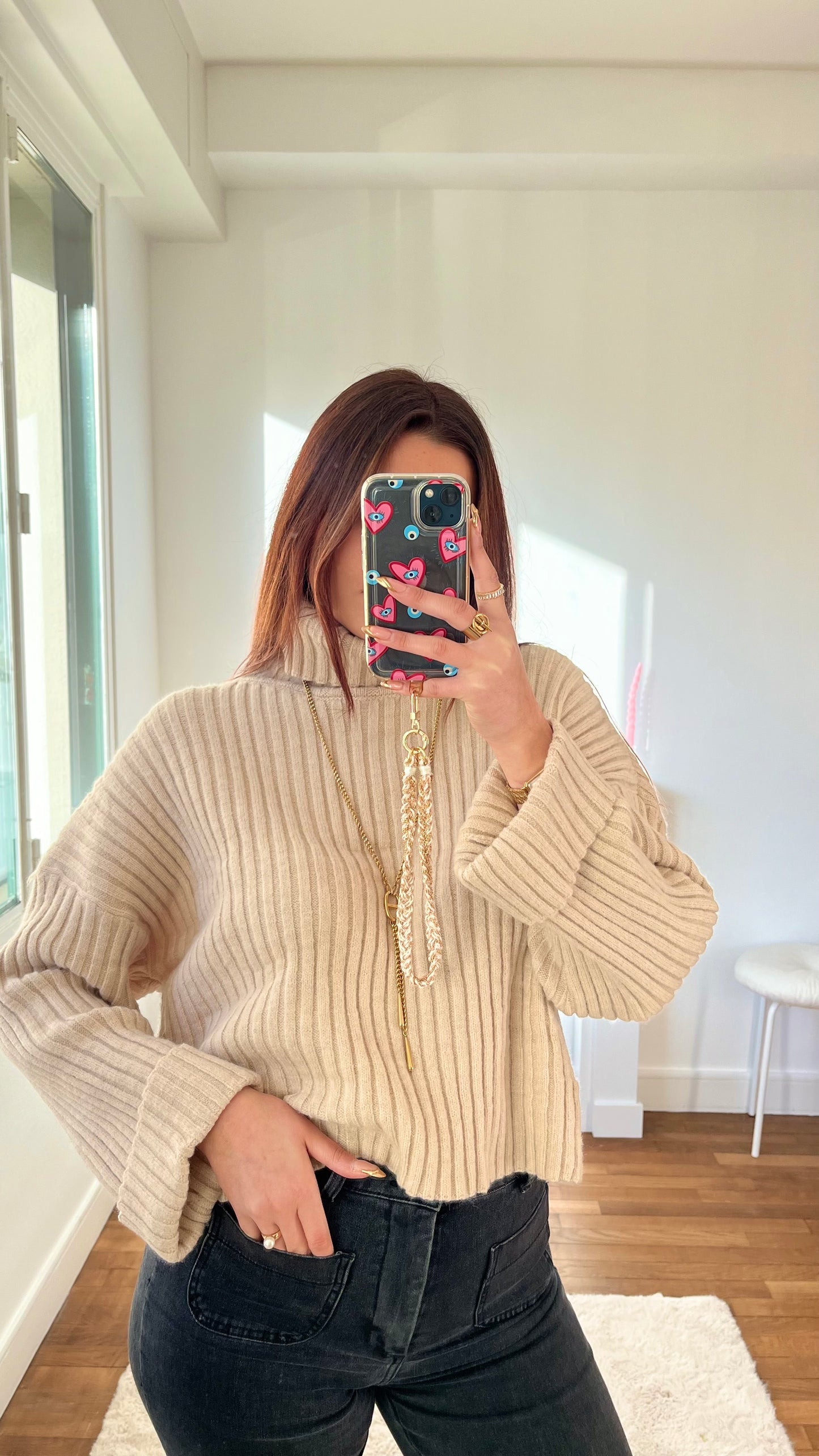 Pull ROXY beige