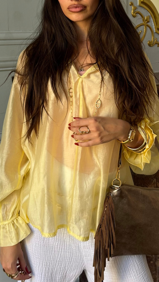 Blouse SOLAR Jaune 🇮🇹