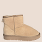 Boots cuir MAHONE beige