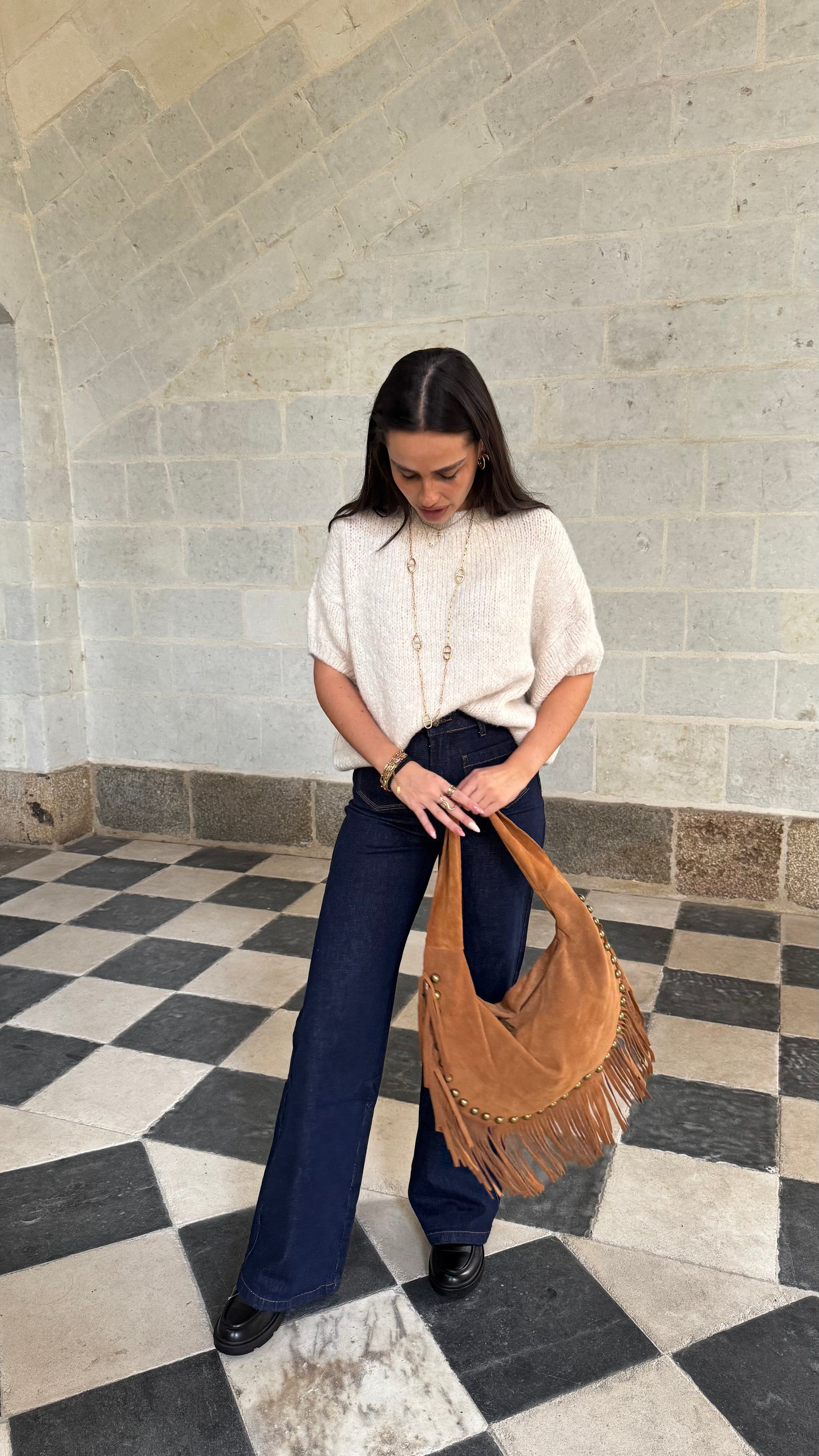 Sac WESTERN Camel 🇮🇹